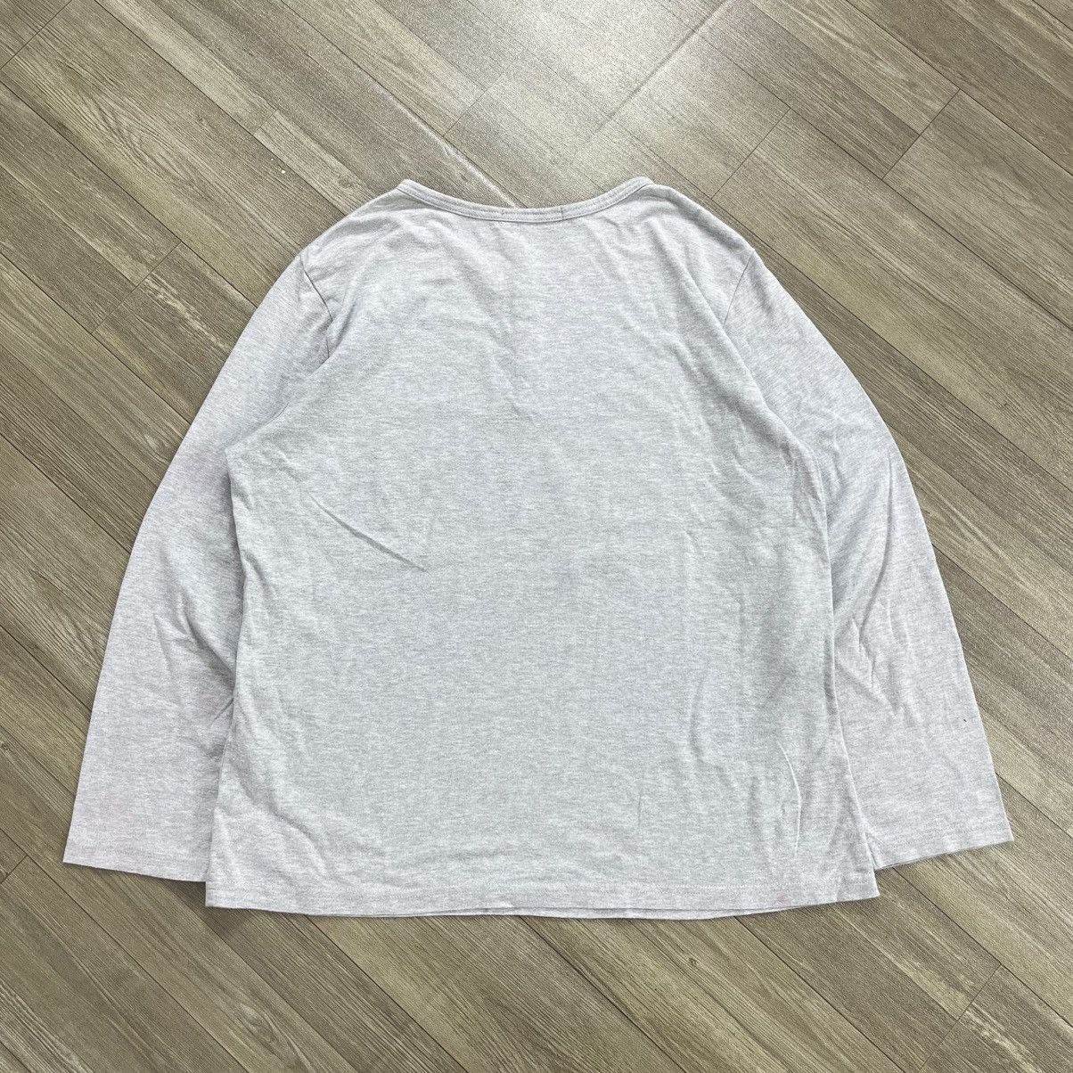 Japanese Brand 2000s Complling Poem Ifsixwasnine Y2K Lgb Style Longsleeve Size US L / EU 52-54 / 3 - 10 Thumbnail
