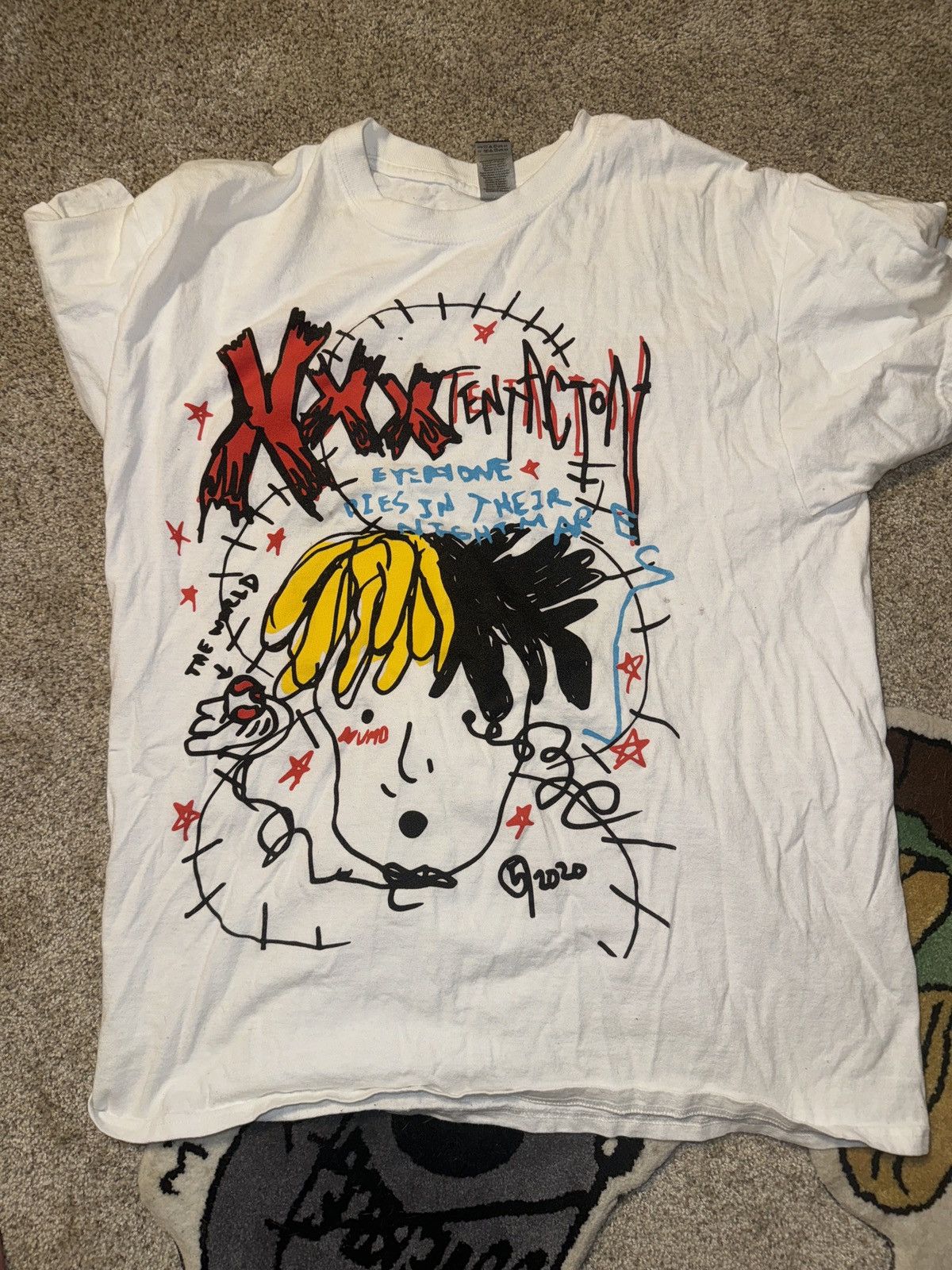 Vintage *FINAL PRICE* XXXTENTACTON TEE Size US L / EU 52-54 / 3 - 1 Thumbnail