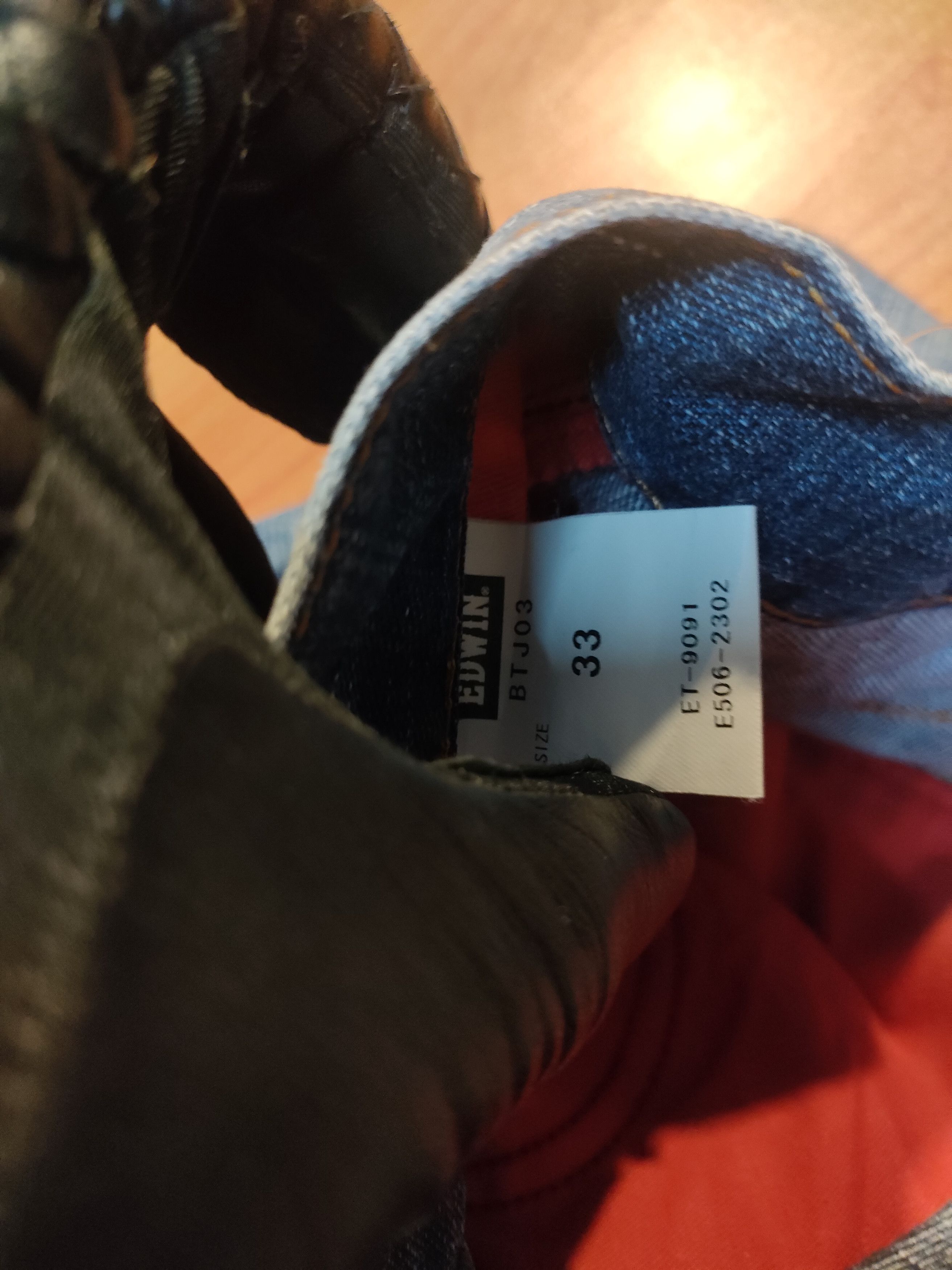 Edwin × If Six Was Nine Edwin Blue Trip Jeans Size US 33 - 5 Thumbnail