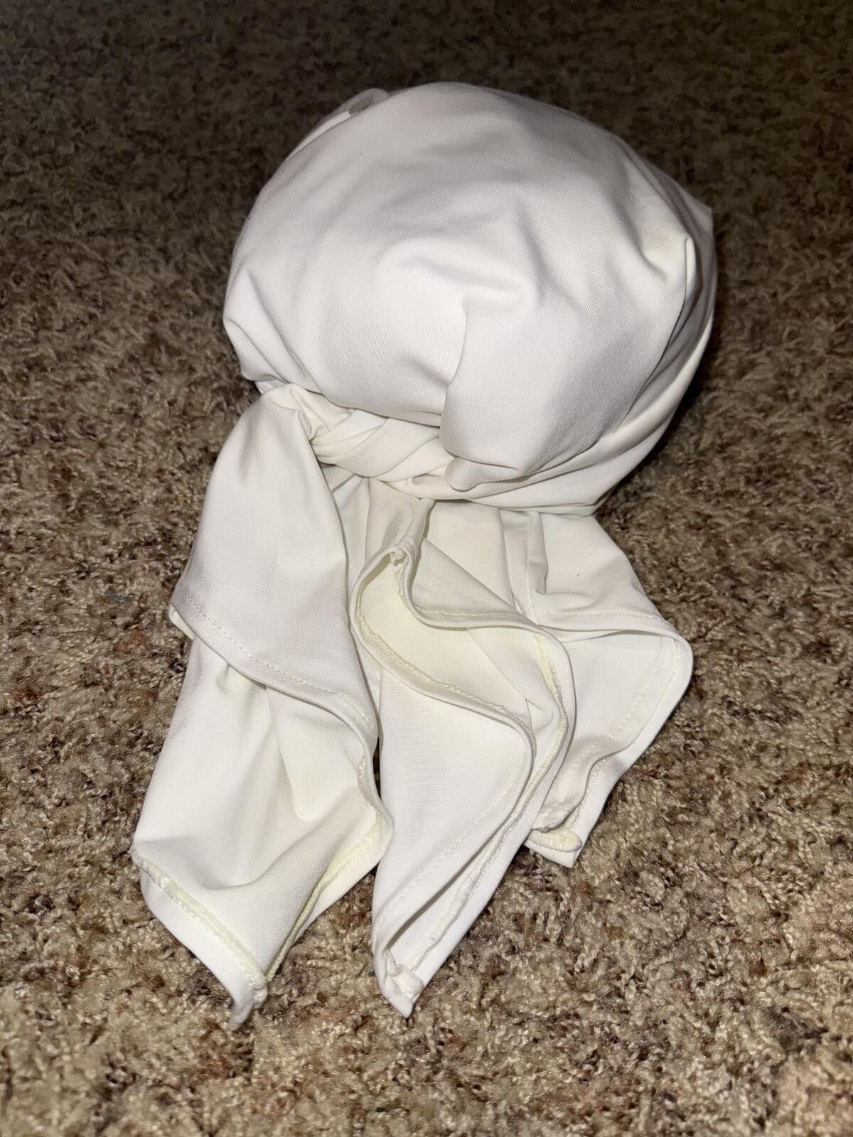 Nike Unreleased Air Jordan White Do-Rag Sample Size ONE SIZE - 3 Thumbnail