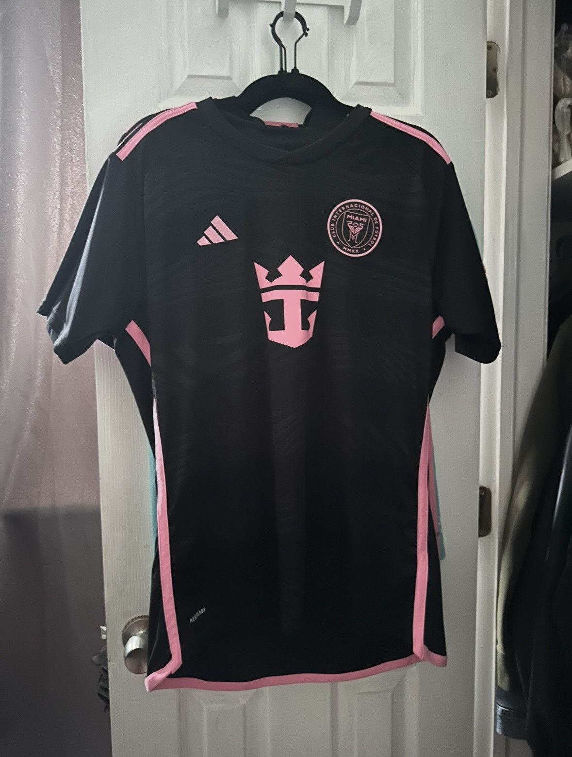Adidas Messi Inter Miami 24/25 Away Large Size US L / EU 52-54 / 3 - 2 Thumbnail