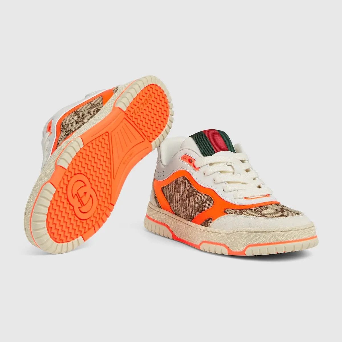 Gucci oc11z1025 Re-Web Sneakers in Multicolor Size US 11 / IT 41 - 6 Thumbnail