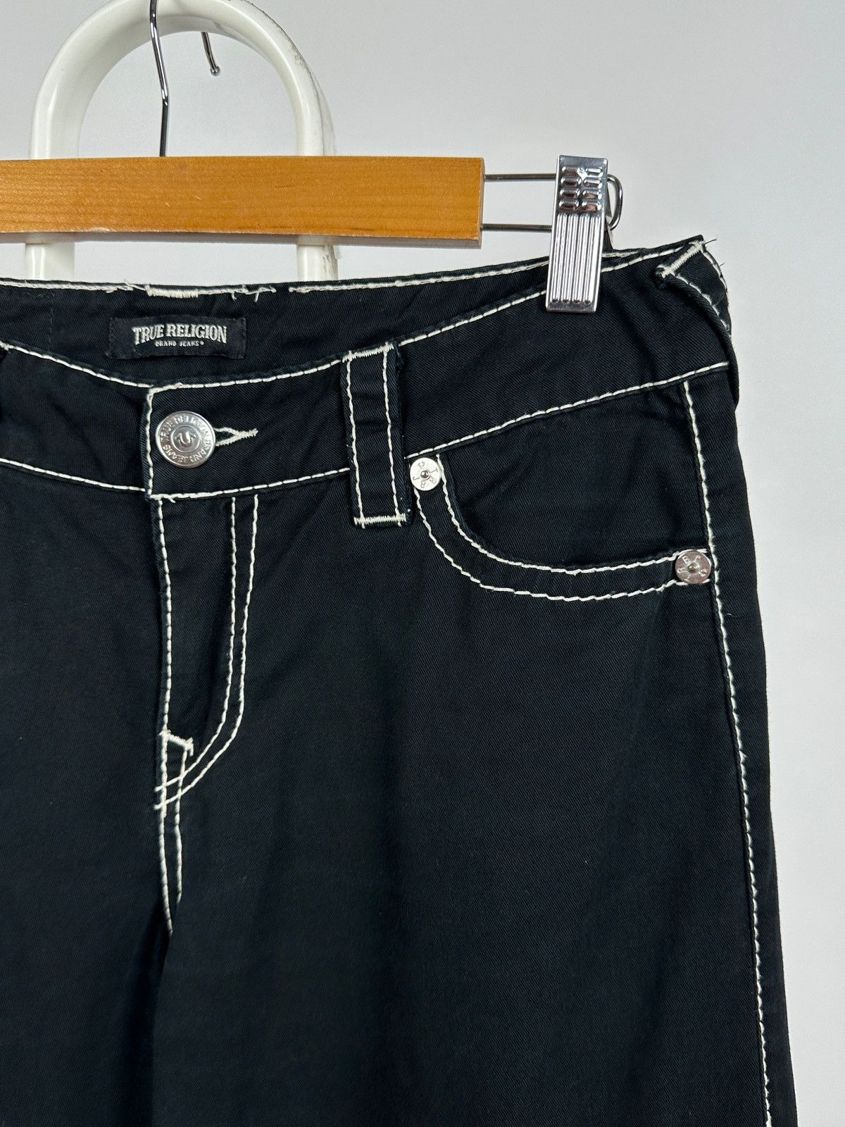 Japanese Brand True Religion Low Rise Baggy Cargo Pants Size US 28 / EU 44 - 7 Thumbnail
