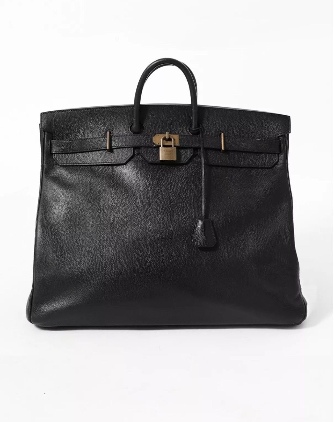Hermes Black Togo Hermès Birkin Haut à Courroies 55 Size ONE SIZE - 1 Thumbnail