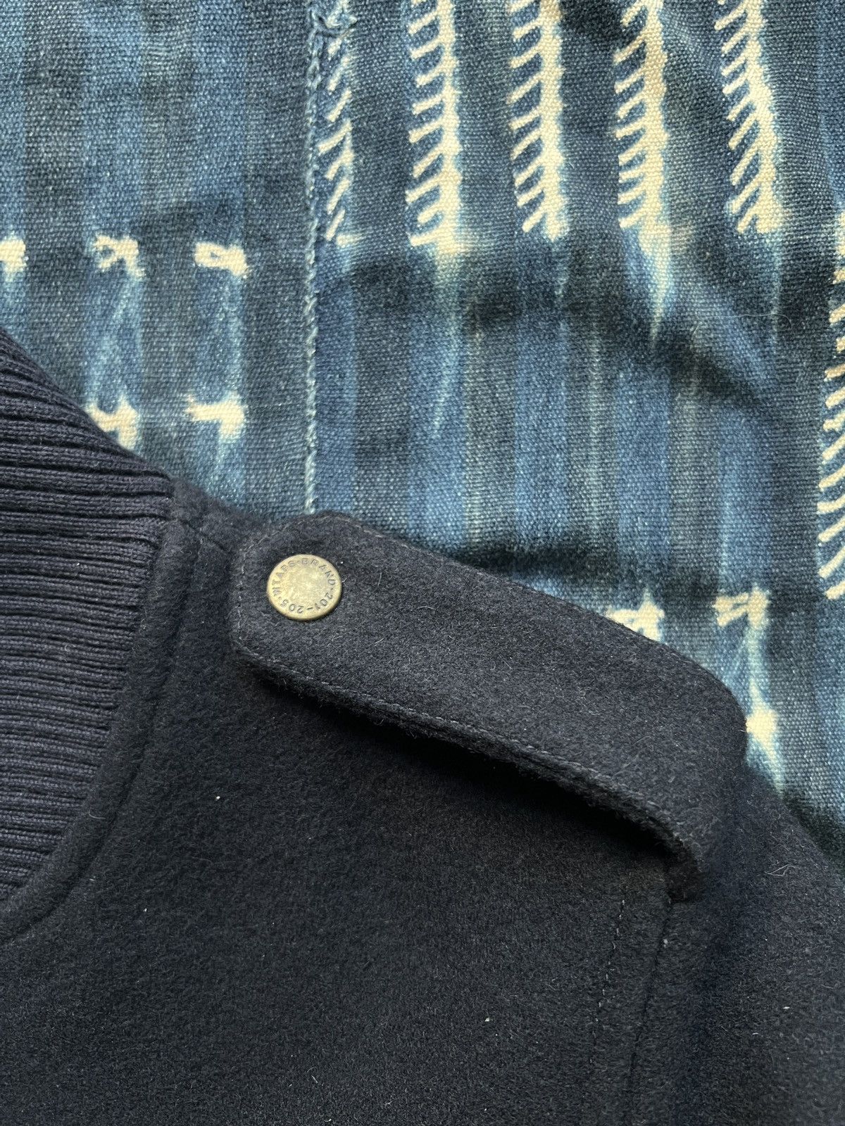 Wtaps Wtaps Archive 2008AW Melton Wool Biker Jacket Size US S / EU 44-46 / 1 - 4 Thumbnail