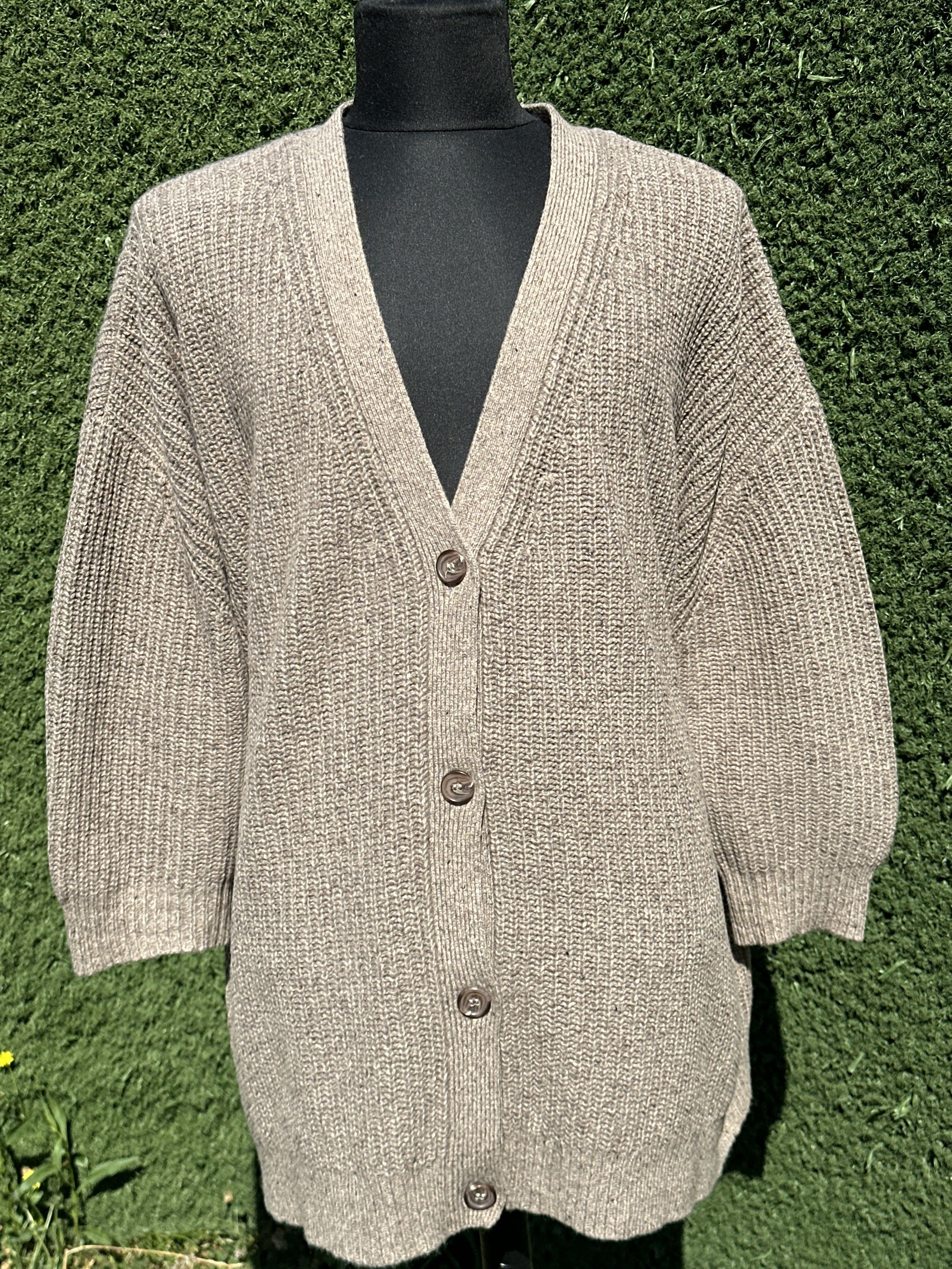 Jenni Kayne Knit Cocoon Cardigan 100% Cashmere Size 3XL