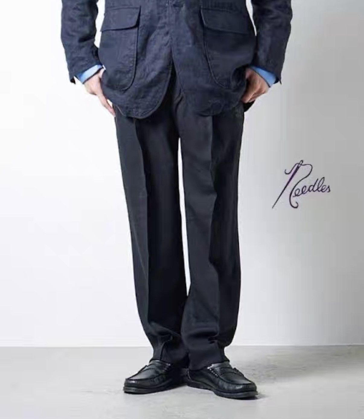 Needles Needles Tucked Tab Side Trouser J31 Size US 32 / EU 48 - 8 Thumbnail