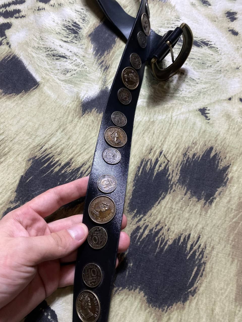 Vintage Rose Buckle Belt Size ONE SIZE - 11 Thumbnail