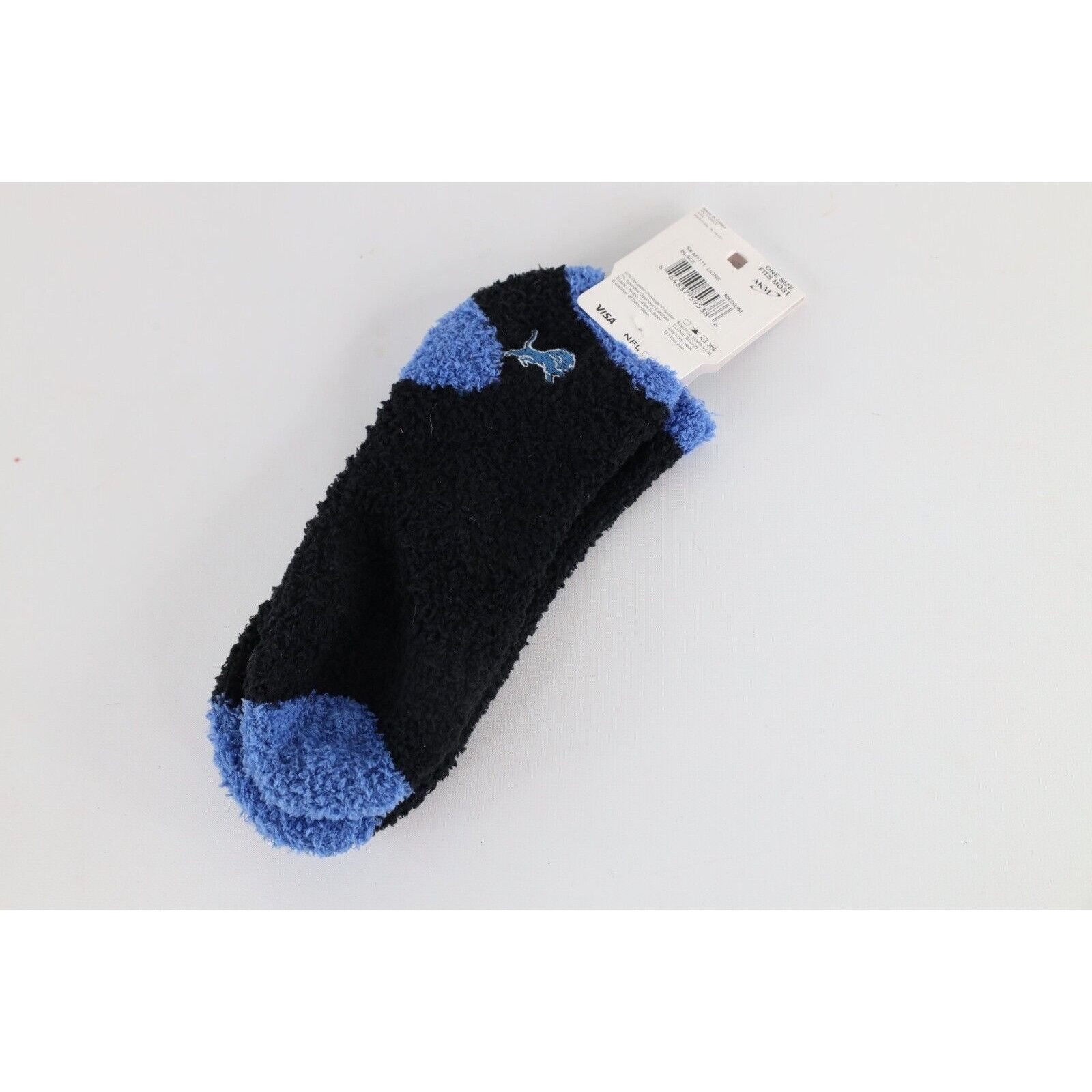 Vintage Deadstock Vintage NFL Detroit Lions Football Fleece Socks Size ONE SIZE - 3 Thumbnail