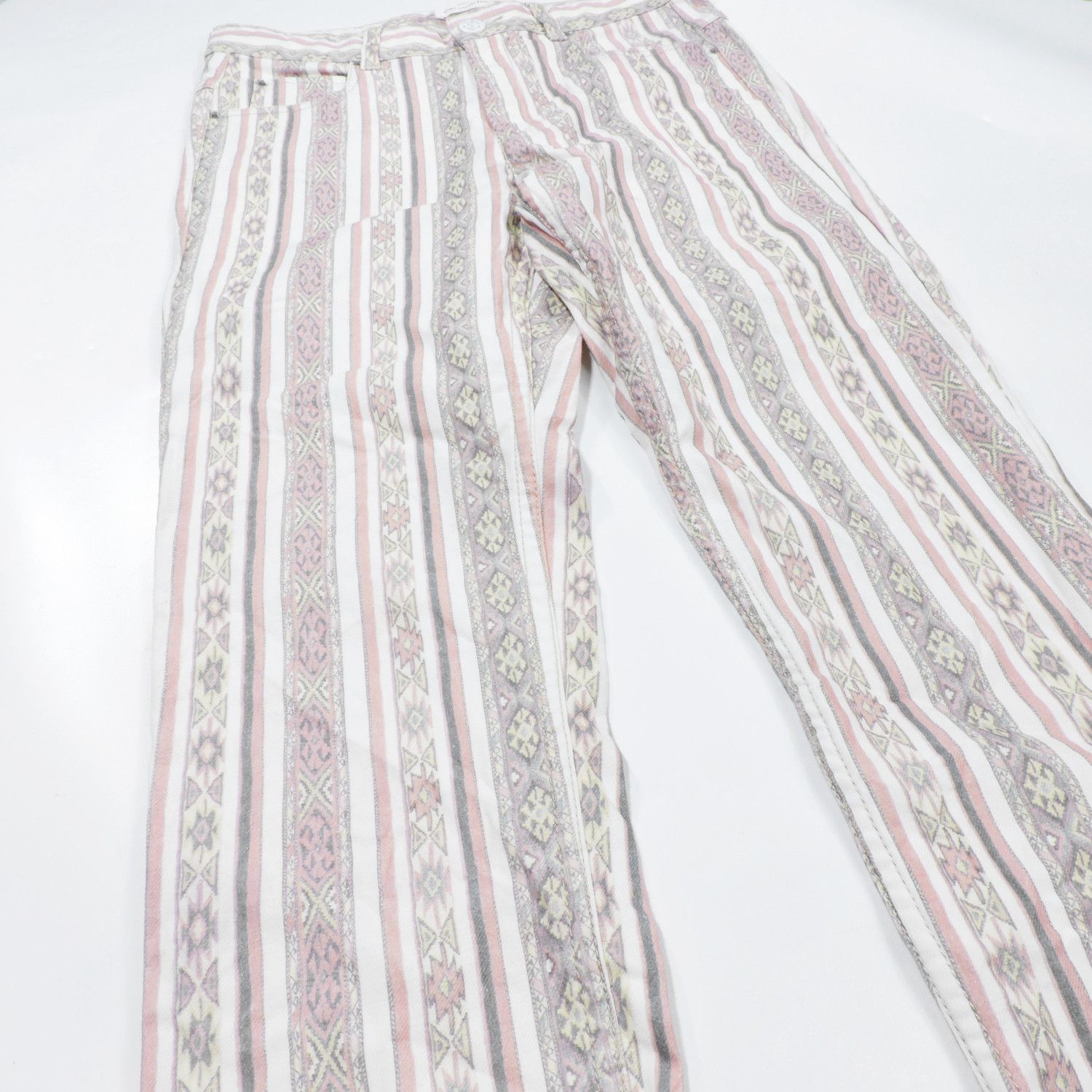 Isabel Marant ISABEL MARANT ÉTOILE ETHNIC BOHO STRIPED PATTERN LONG PANTS Size 27" / US 4 / IT 40 - 9 Thumbnail
