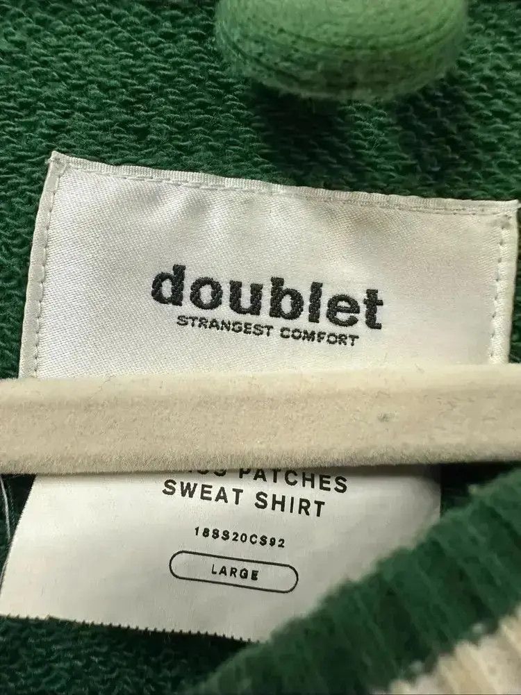 Doublet Doublet Patches Sewatshirt Size US L / EU 52-54 / 3 - 5 Thumbnail