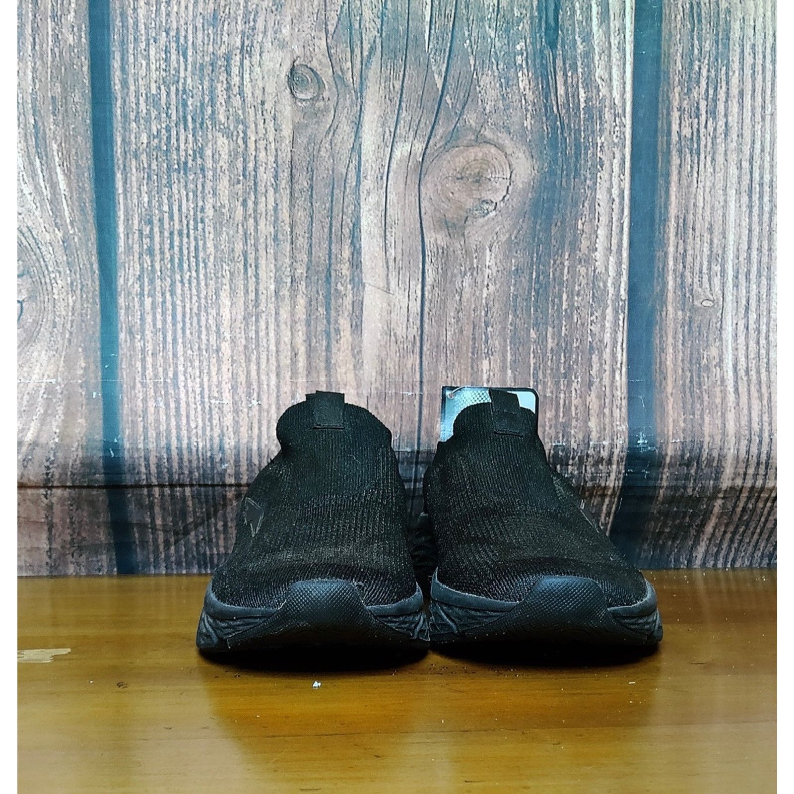 Avia Avia Womens Slip-On Walking Sneakers Black Lightweight 7W Size US 7 / IT 37 - 4 Thumbnail