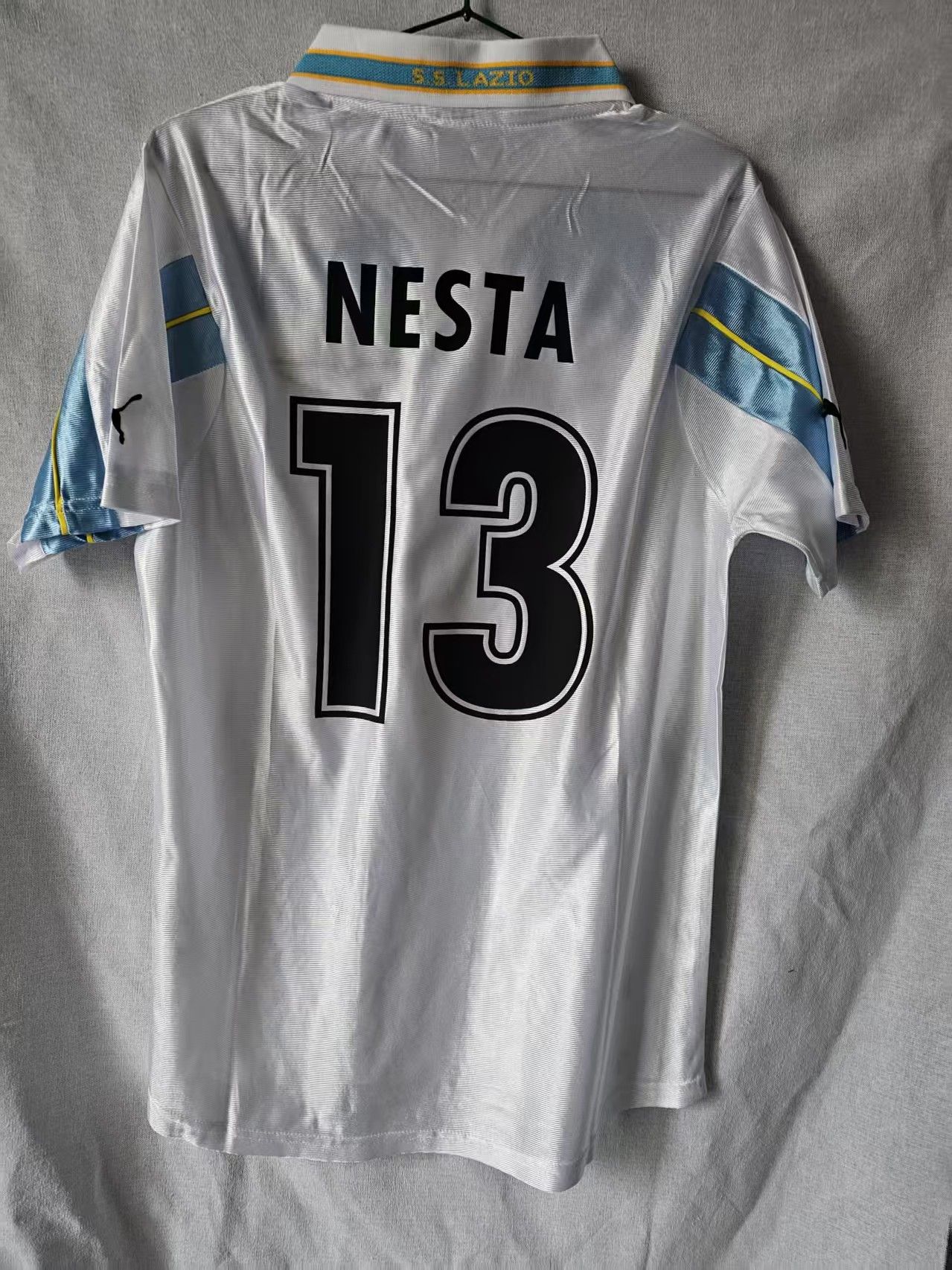 Other 1998 00 Lazio #13 Nesta Jersey Size US XL / EU 56 / 4 - 1 Thumbnail