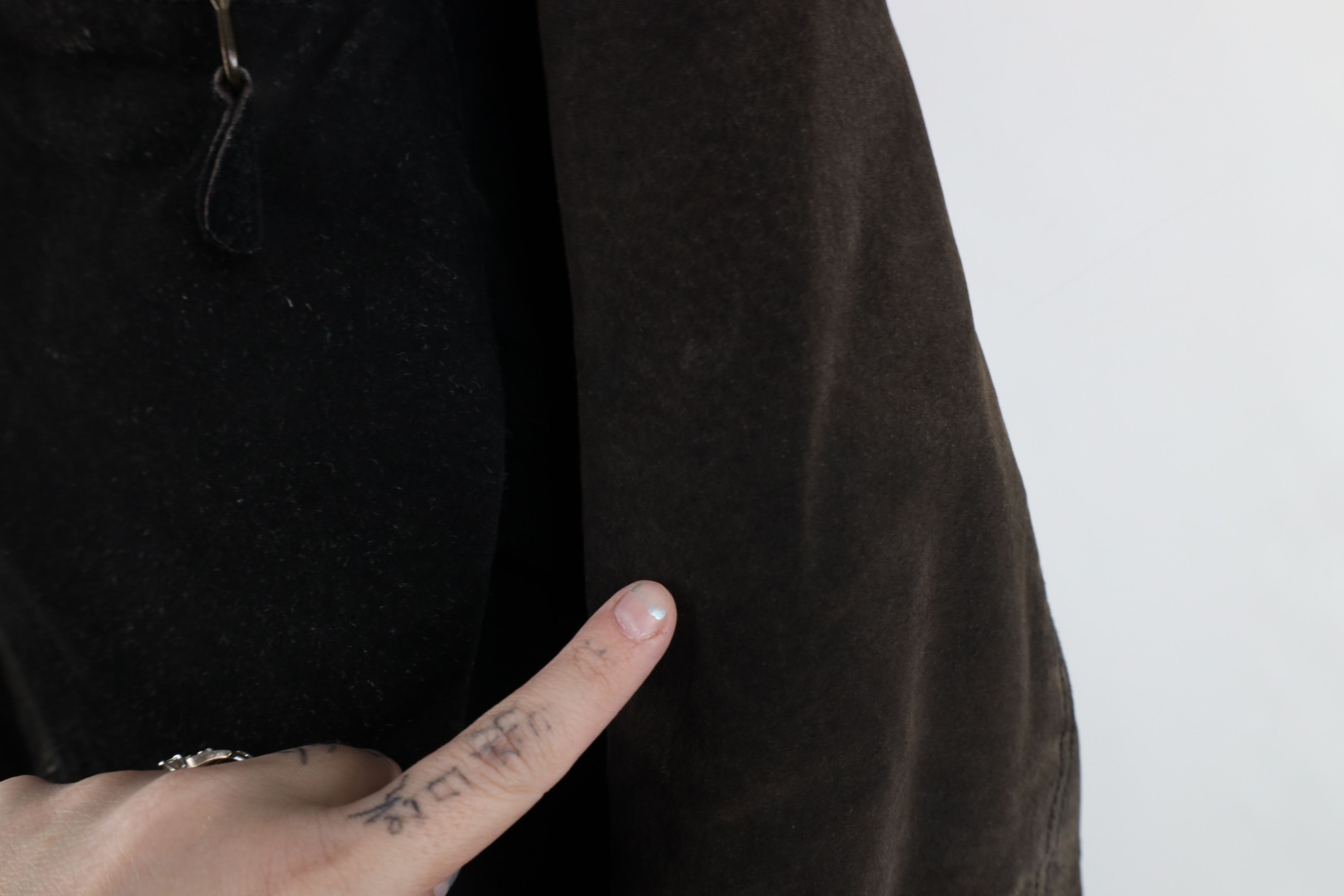 Vintage Vintage 90s Streetwear Suede Leather Buckle Back Jacket Size US M / EU 48-50 / 2 - 8 Thumbnail