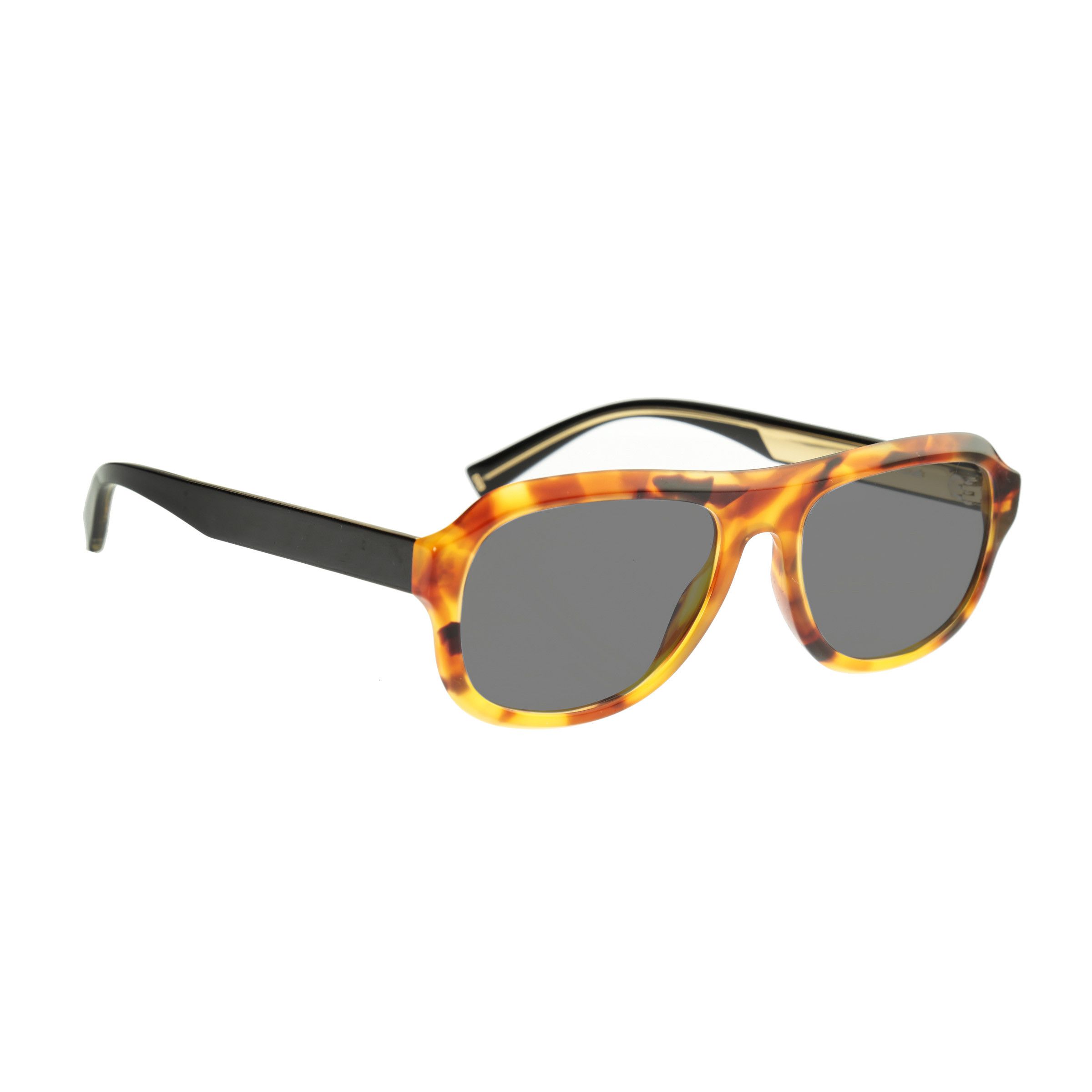 Givenchy Givenchy Havana Brown Gold Pilot Frame Sunglasses Black Size ONE SIZE - 3 Thumbnail