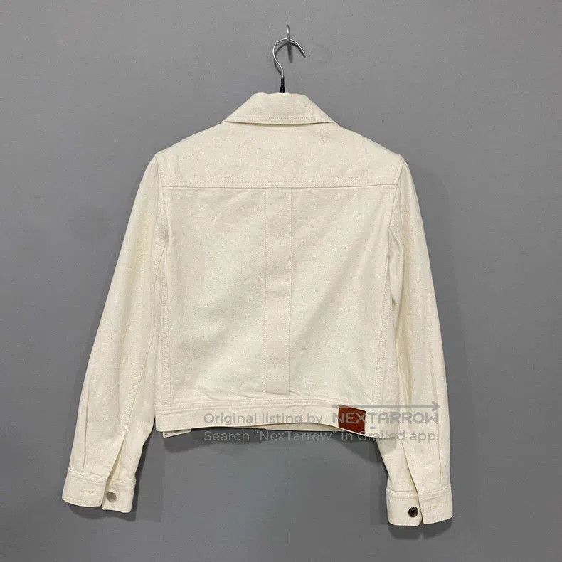 Hermes Hermes Classic cream denim jacket Size XS / US 0-2 / IT 36-38 - 3 Thumbnail