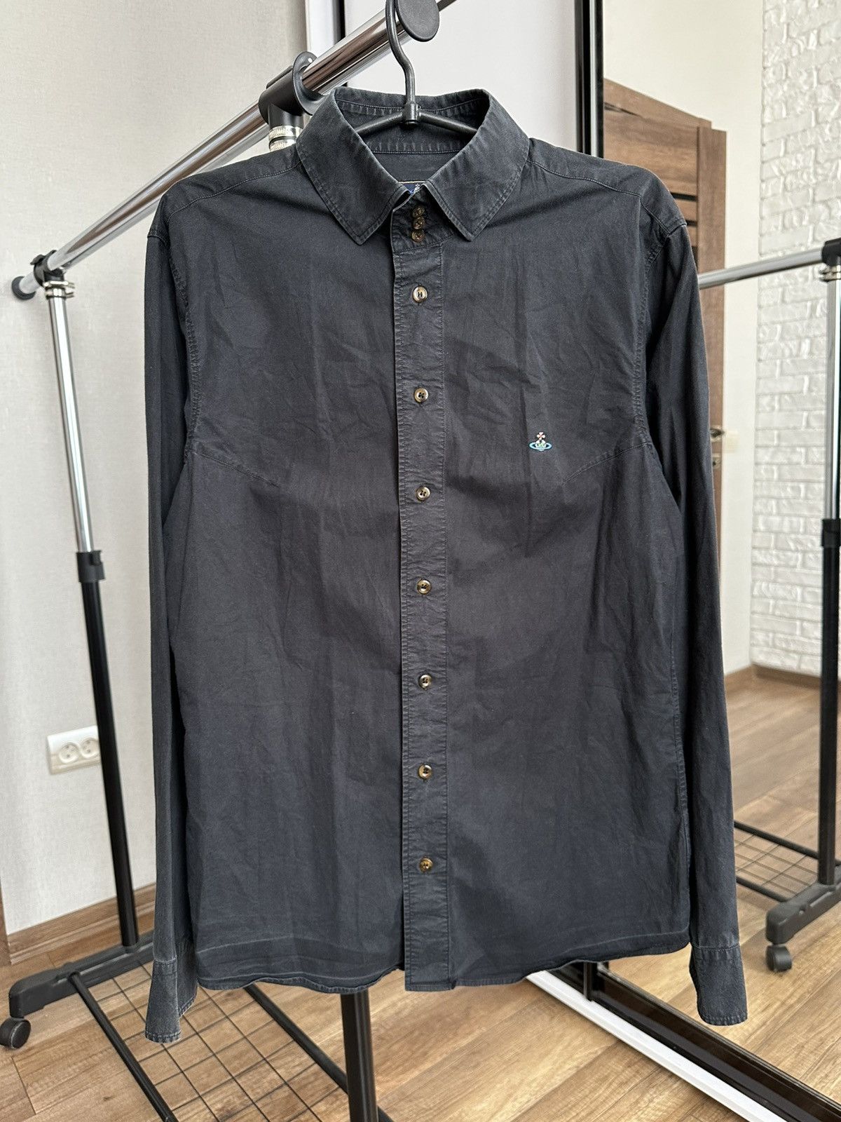 Vivienne Westwood Vivienne Westwood Shirt Button Up Long Sleeve Size US L / EU 52-54 / 3 - 1 Thumbnail