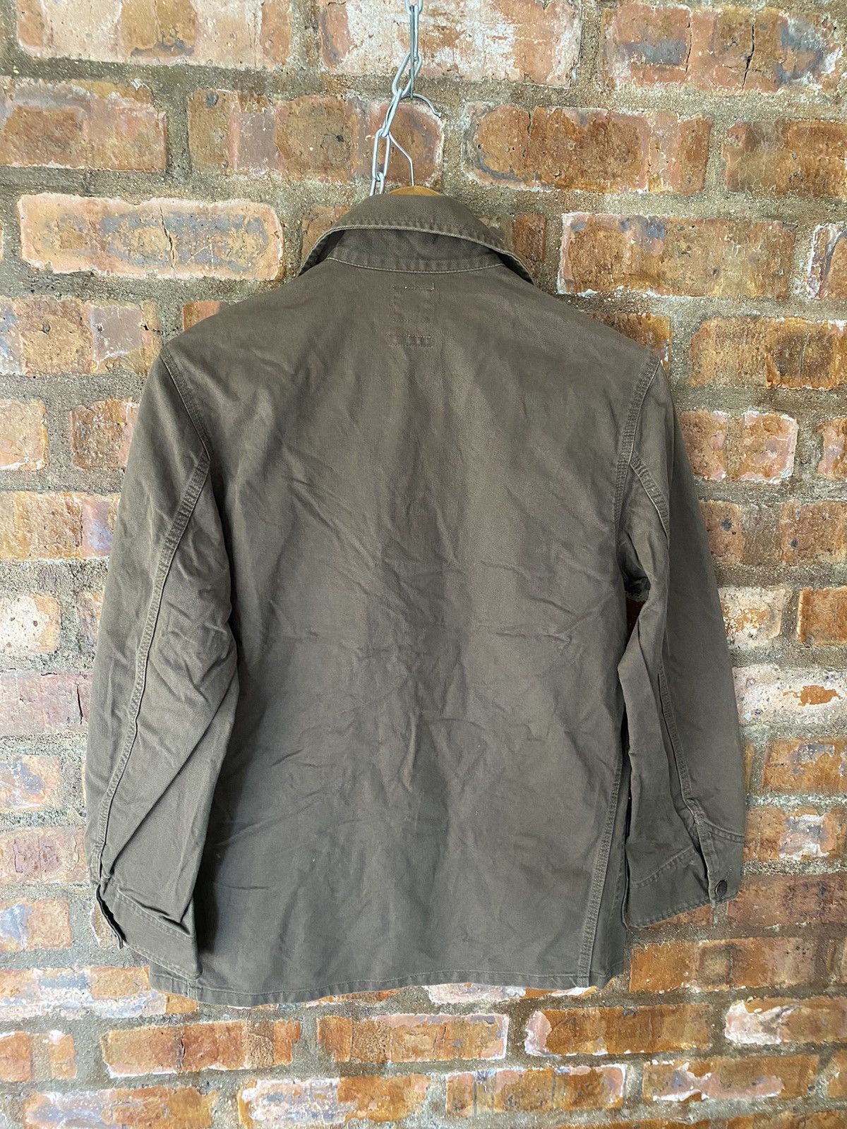 Blue Blue Japan 1990s 🔥 Blue Blue Japan Hr Market olive brown twill jacket Size US M / EU 48-50 / 2 - 11 Thumbnail