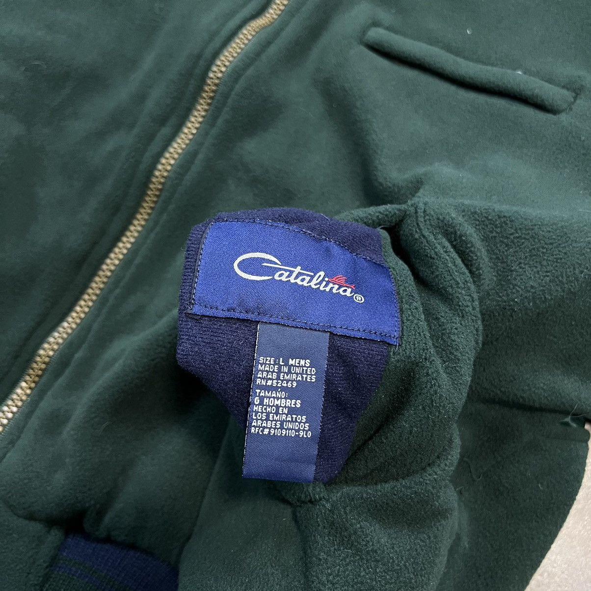 Catalina × Vintage Vintage 90s Catalina Quilted Bomber Jacket Puffer Reversible Size US L / EU 52-54 / 3 - 8 Thumbnail