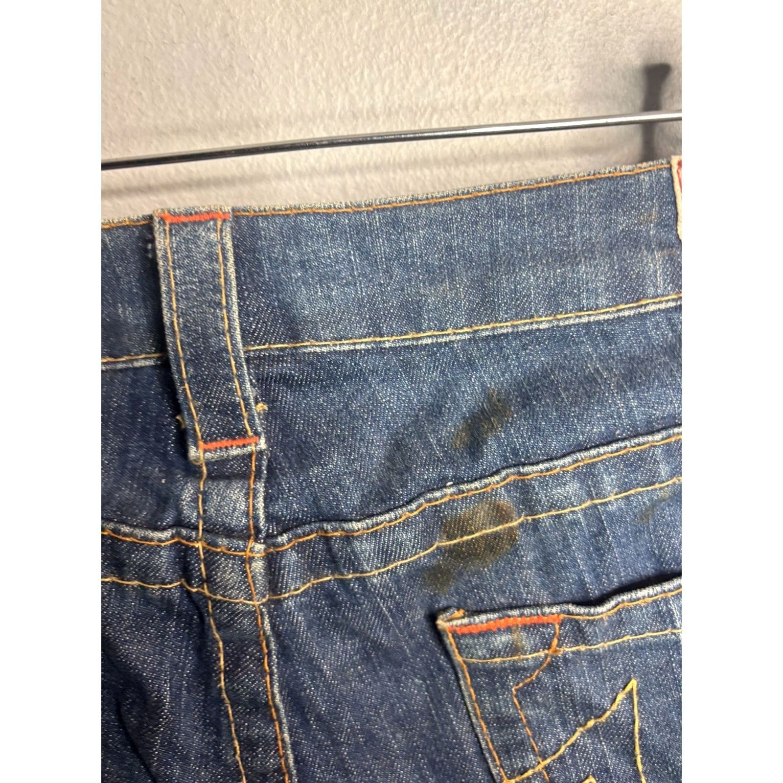 True Religion VINTAGE True Religion Jeans Womens Size 31 Blue Johnny Low Rise Size 24" / US 00 / IT 34 - 3 Thumbnail