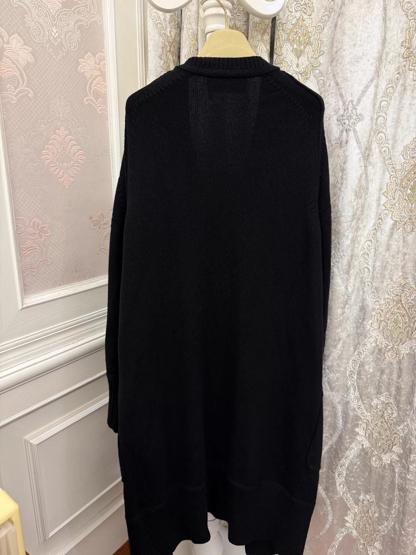 Chloe Chloe Black Knit Sweater Coat M (Minor Wear) Size M / US 6-8 / IT 42-44 - 6 Thumbnail