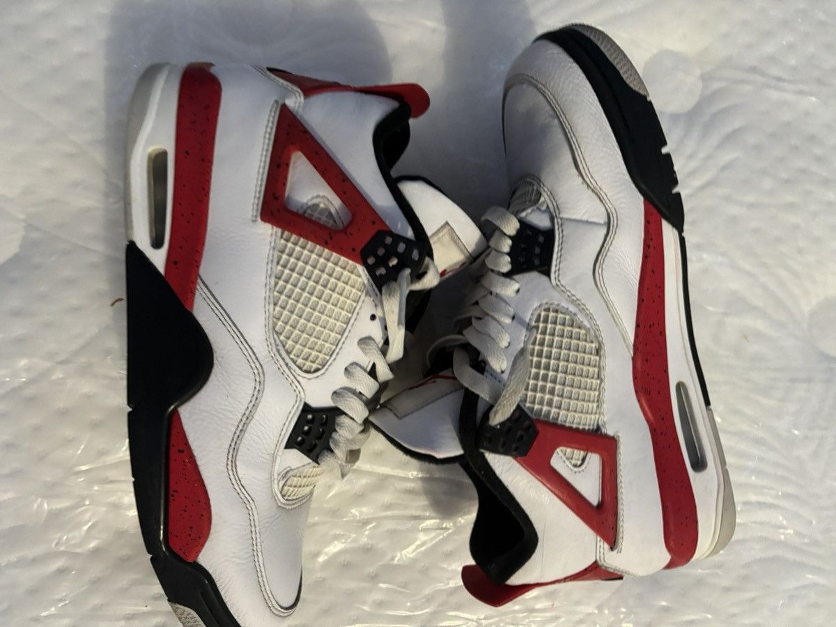 Jordan Brand Jordan 4 Red Cement Size US 9.5 / EU 42-43 - 5 Thumbnail