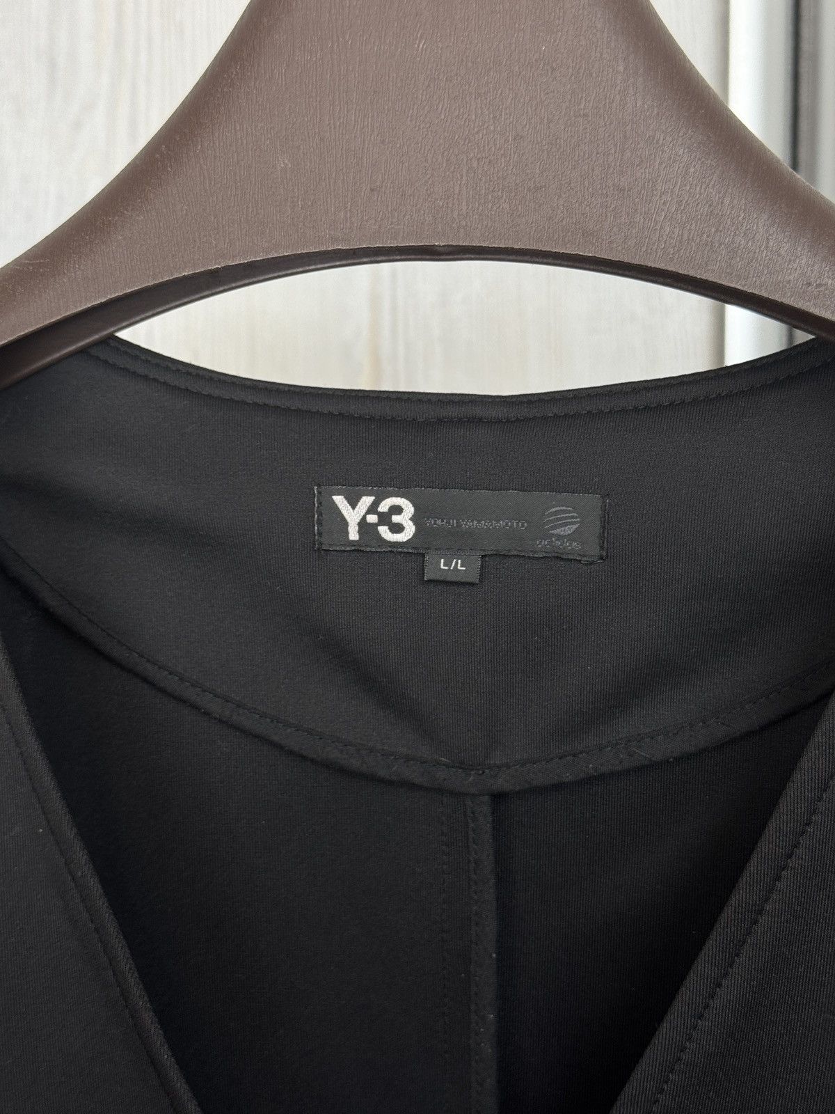 Vintage Y-3 Adidas vintage full zip v-neck jacket Size L / US 10 / IT 46 - 6 Thumbnail