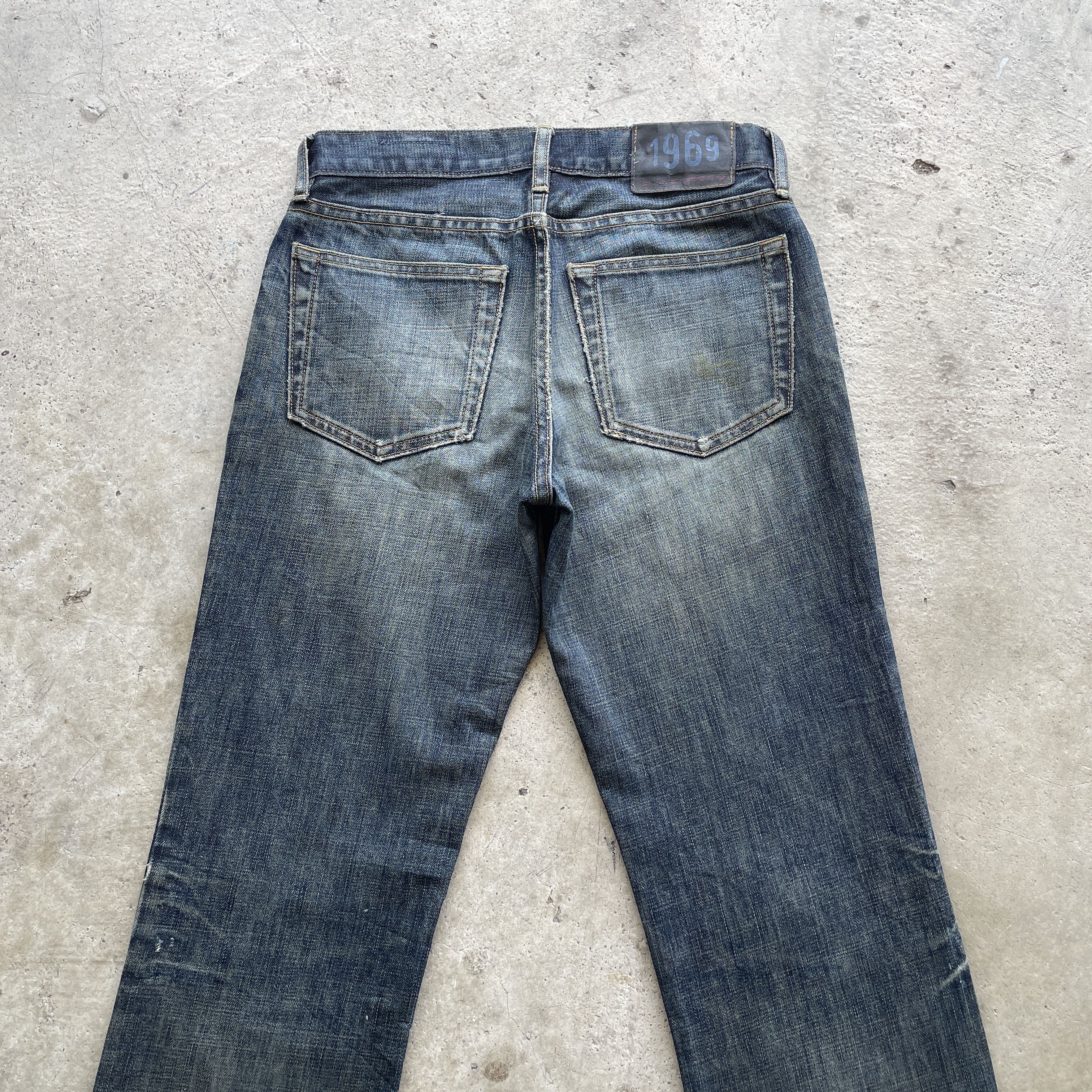 Gap Vintage Gap Rusty Jeans Distressed Denim Straight Fit Pants Size US 29 - 11 Thumbnail