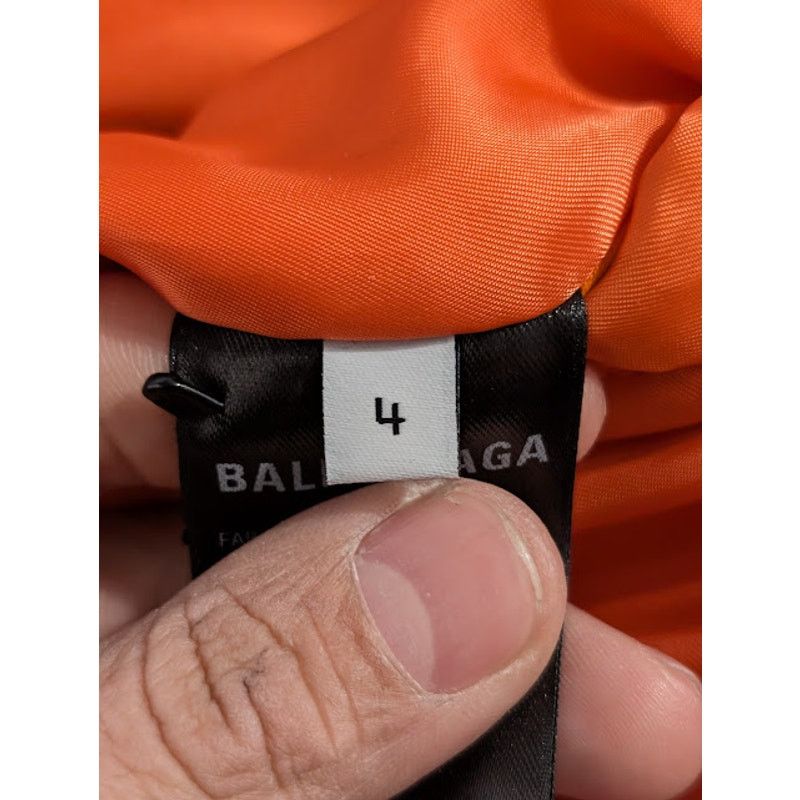 Balenciaga o1rshd1 World Food Program Hooded Nylon Bomber in Black Size US XL / EU 56 / 4 - 18 Thumbnail