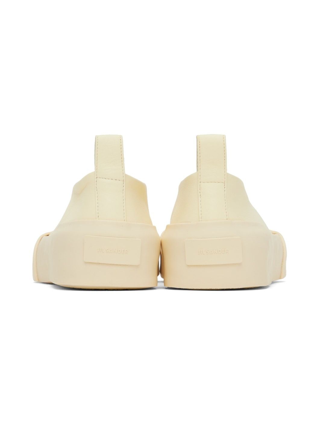 Jil Sander o1y1025 Low-Top Sneakers in Ivory Size US 7 / IT 37 - 4 Thumbnail