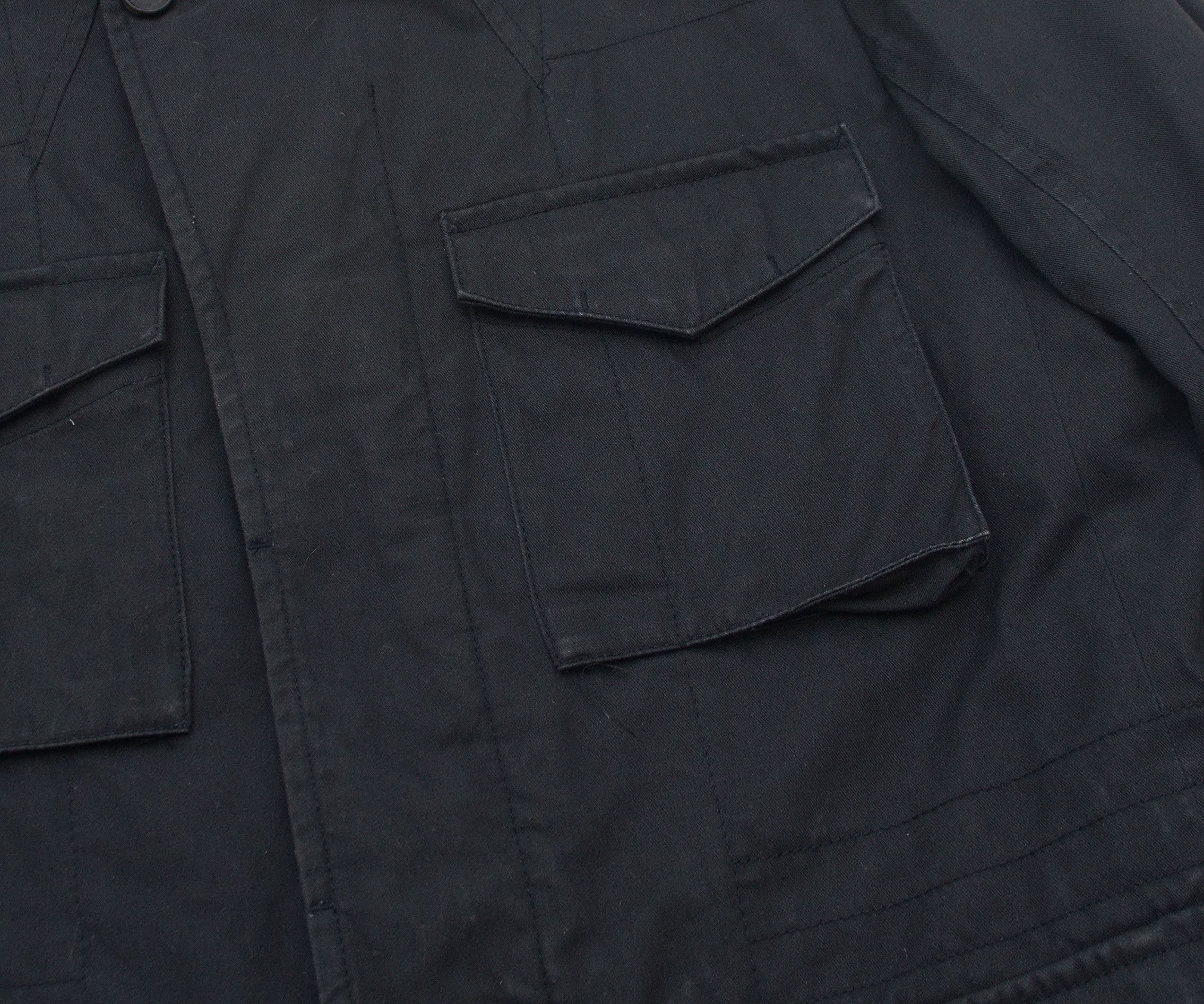 Allsaints × Vintage AllSaints Spitalfields Merchant Distressed Field Jacket Army Size US M / EU 48-50 / 2 - 4 Thumbnail