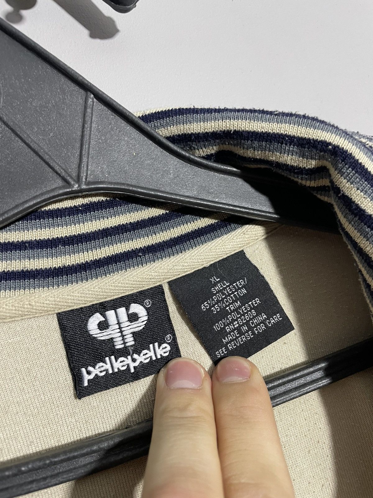 Pelle Pelle Pelle Pelle Marc Buchanan Full Zip Beige Sweatshirt size XL Size US XL / EU 56 / 4 - 13 Thumbnail