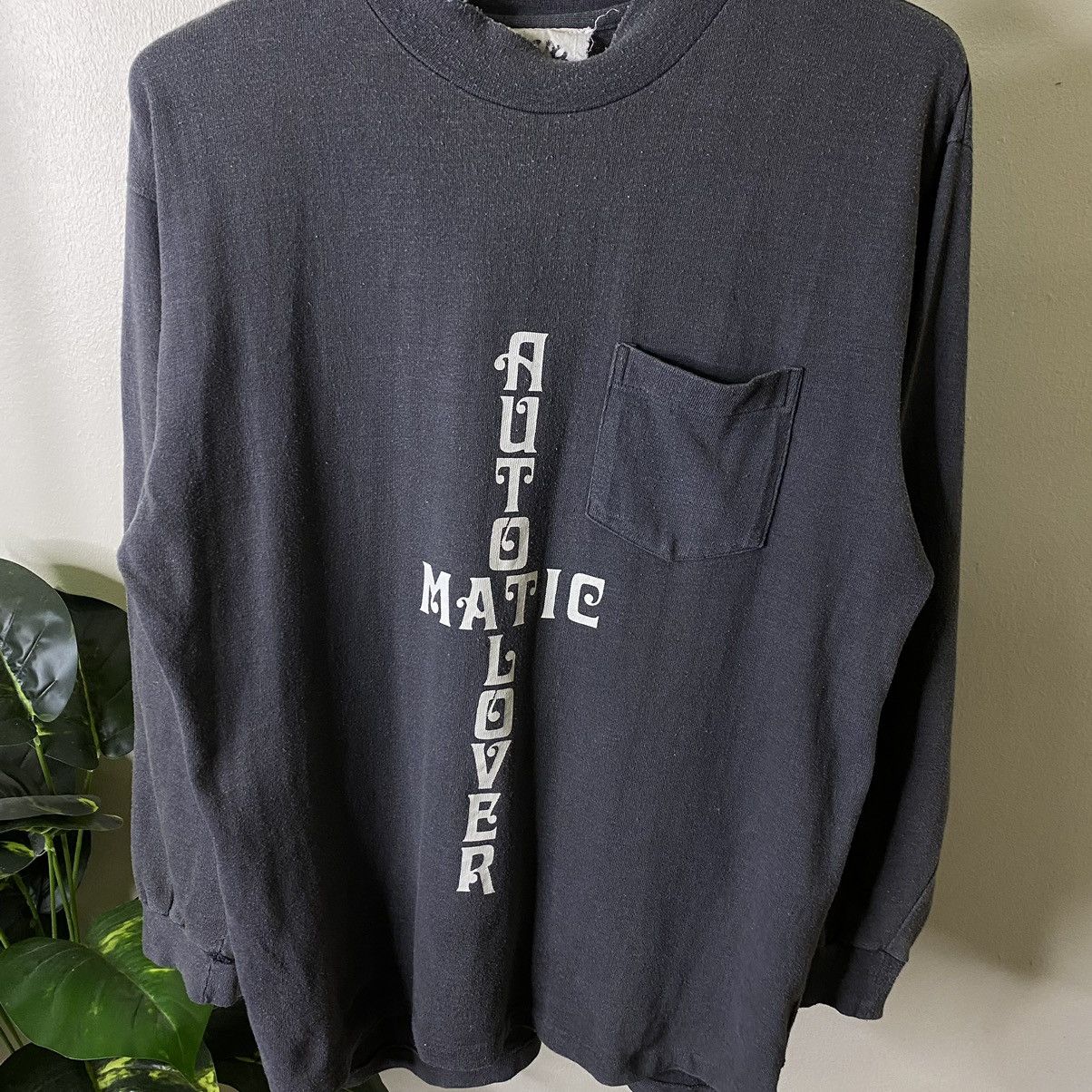 If Six Was Nine × Japanese Brand × Seditionaries Automatic Lover Angel Affliction Design Faded Black LS Tee Size US L / EU 52-54 / 3 - 6 Thumbnail