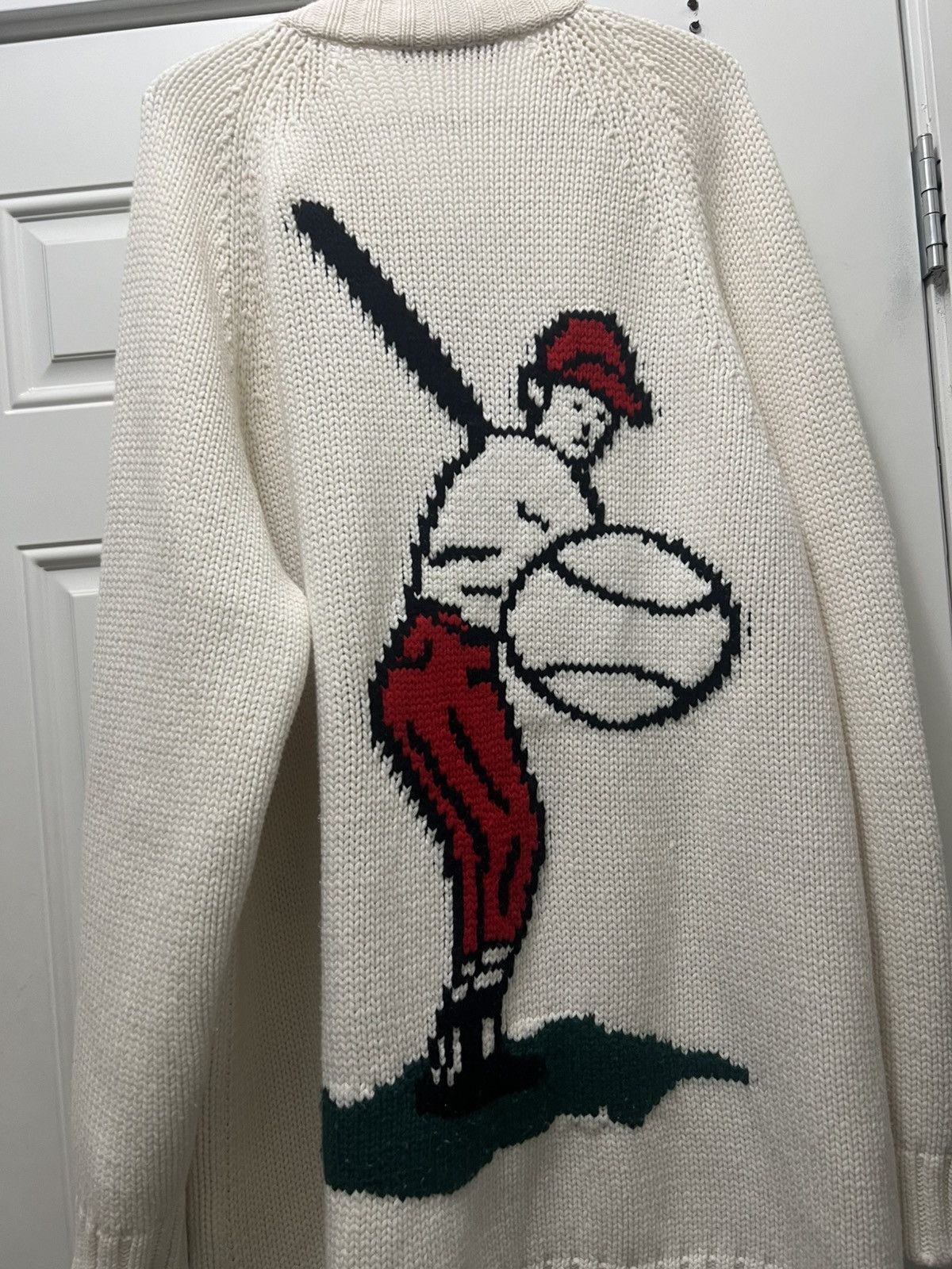 Louis Vuitton × Pharrell × Virgil Abloh Louis Vuitton Baseball Cardigan by Virgil Abloh Size US XXL / EU 58 / 5 - 9 Thumbnail