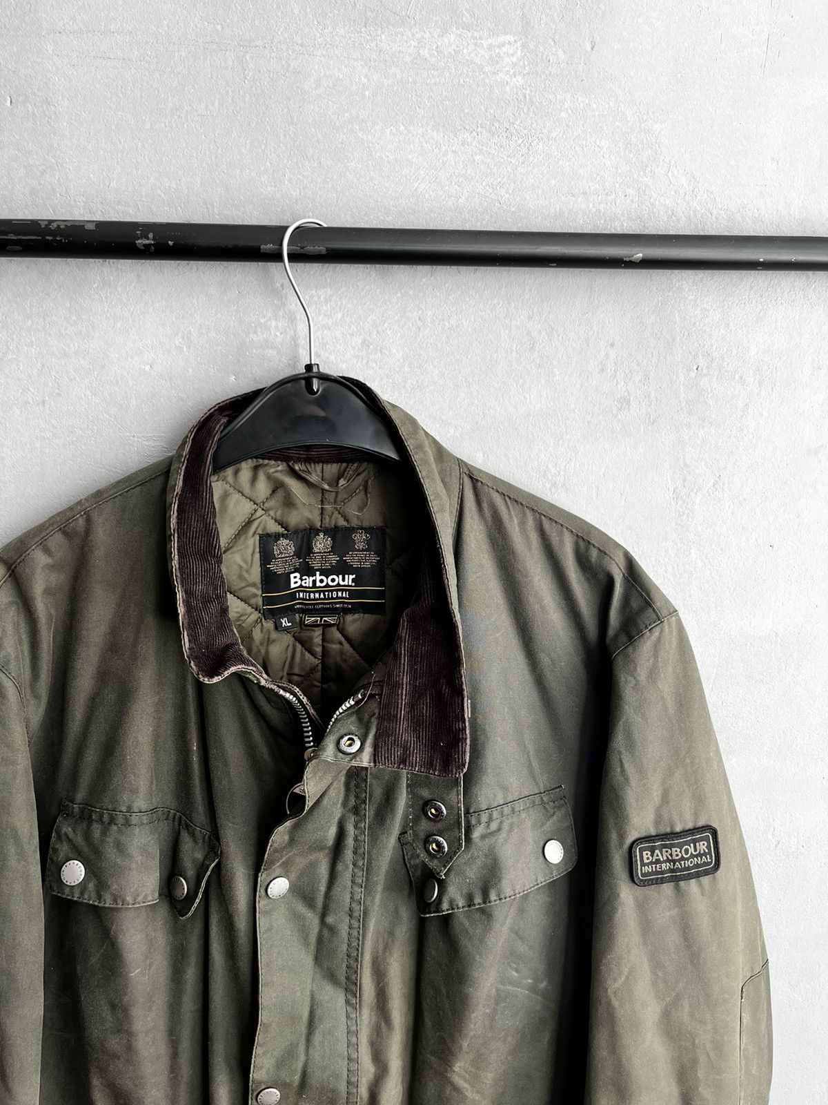 Barbour Barbour International Wax Jacket size XL Size US XL / EU 56 / 4 - 3 Thumbnail