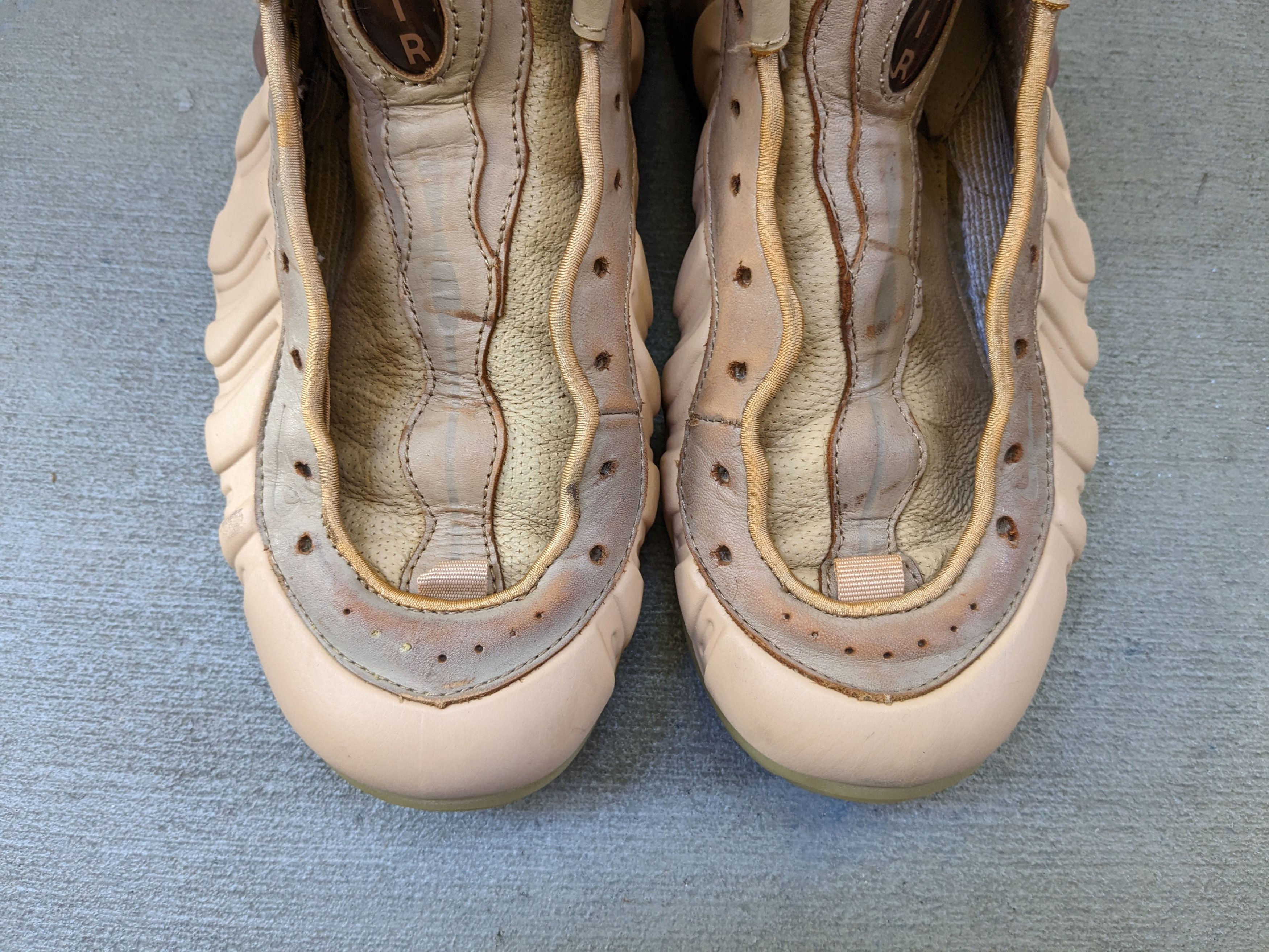 Nike NIKE Air Foamposite Pro Vachetta Tan 8.5 Leather 920377-200 Size US 8.5 / EU 41-42 - 5 Thumbnail
