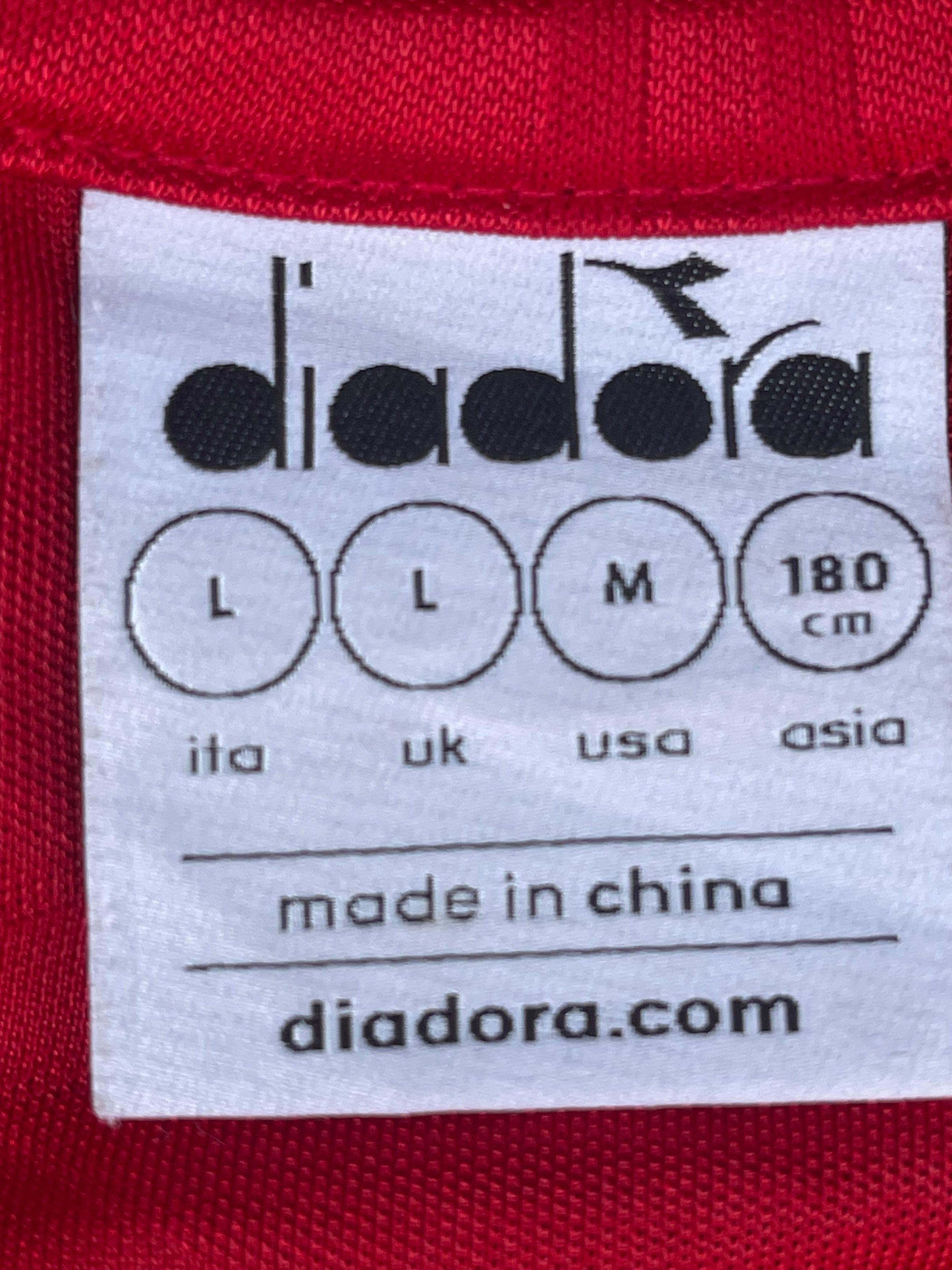 Diadora × Vintage Vintage Jersey 2000s Diadora Size US L / EU 52-54 / 3 - 4 Thumbnail