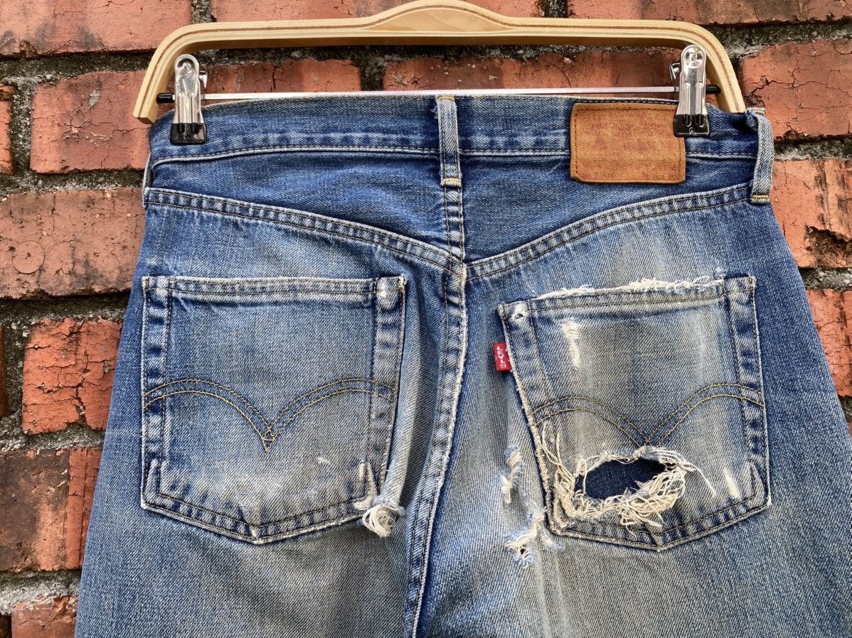 Levi's Vintage Clothing W30x31 Vintage levi's 503B redline distressed big E JAPAN Size US 30 / EU 46 - 6 Thumbnail