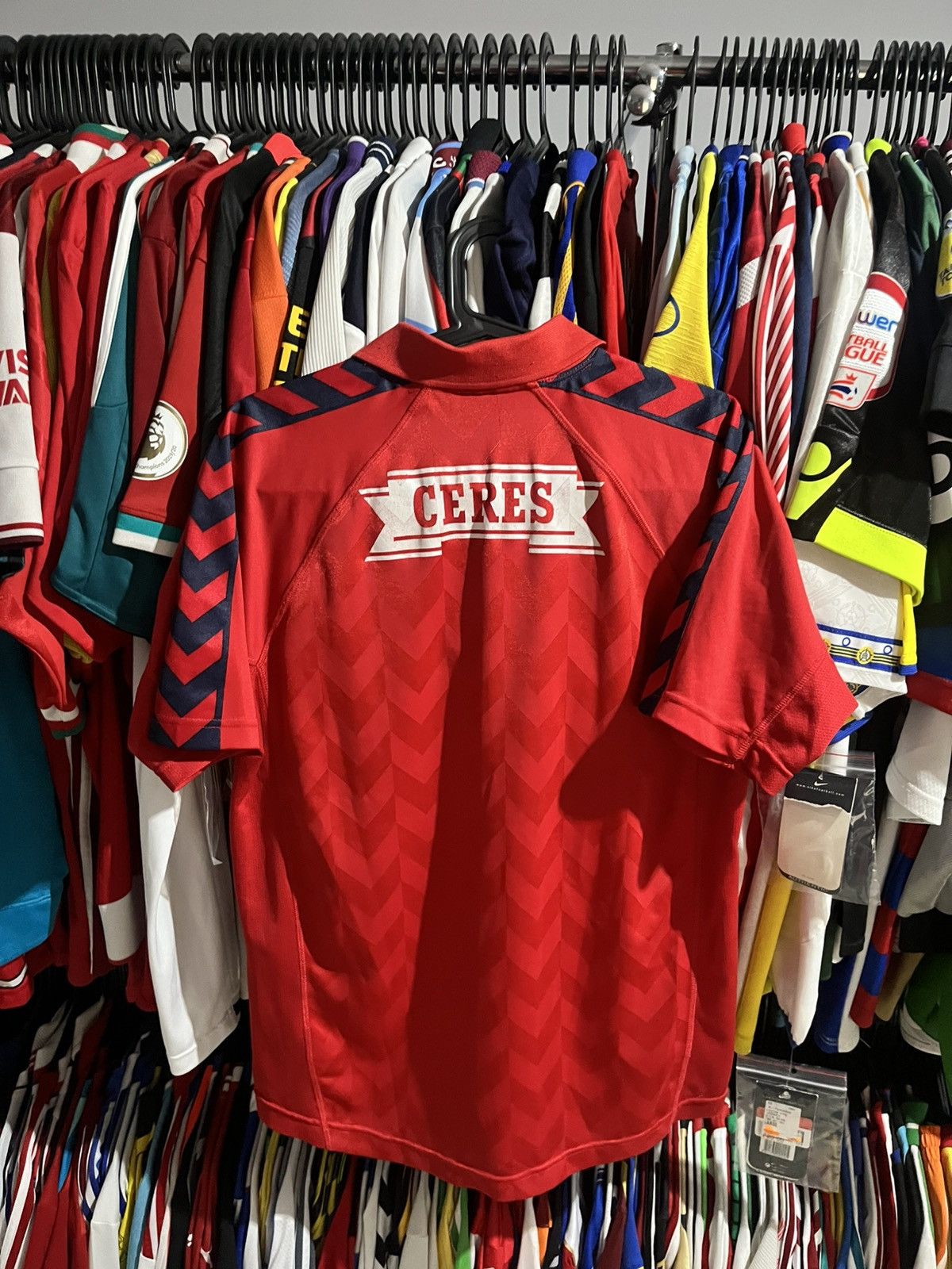 Hummel Vintage Hummel Aarhus 2007/08 Away Soccer Jersey Size US M / EU 48-50 / 2 - 4 Thumbnail
