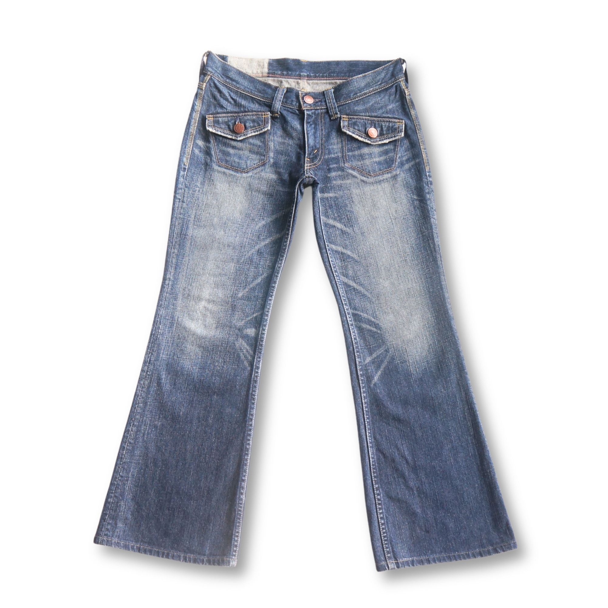Levi's × Levi's Vintage Clothing Levi's C56 Women Bush Jeans Size 30" / US 8 / IT 44 - 2 Thumbnail