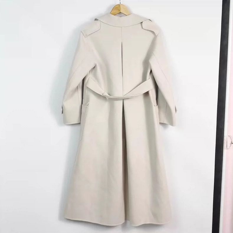 Max Mara Max Mara Off-white cashmere coat Size M / US 6-8 / IT 42-44 - 2 Thumbnail