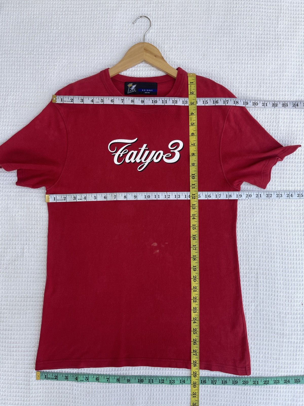 Fat Tokyo Rare🔥Vintage 02’ y2k Fatyo3 Spellout Logo T-Shirt Size US L / EU 52-54 / 3 - 10 Thumbnail