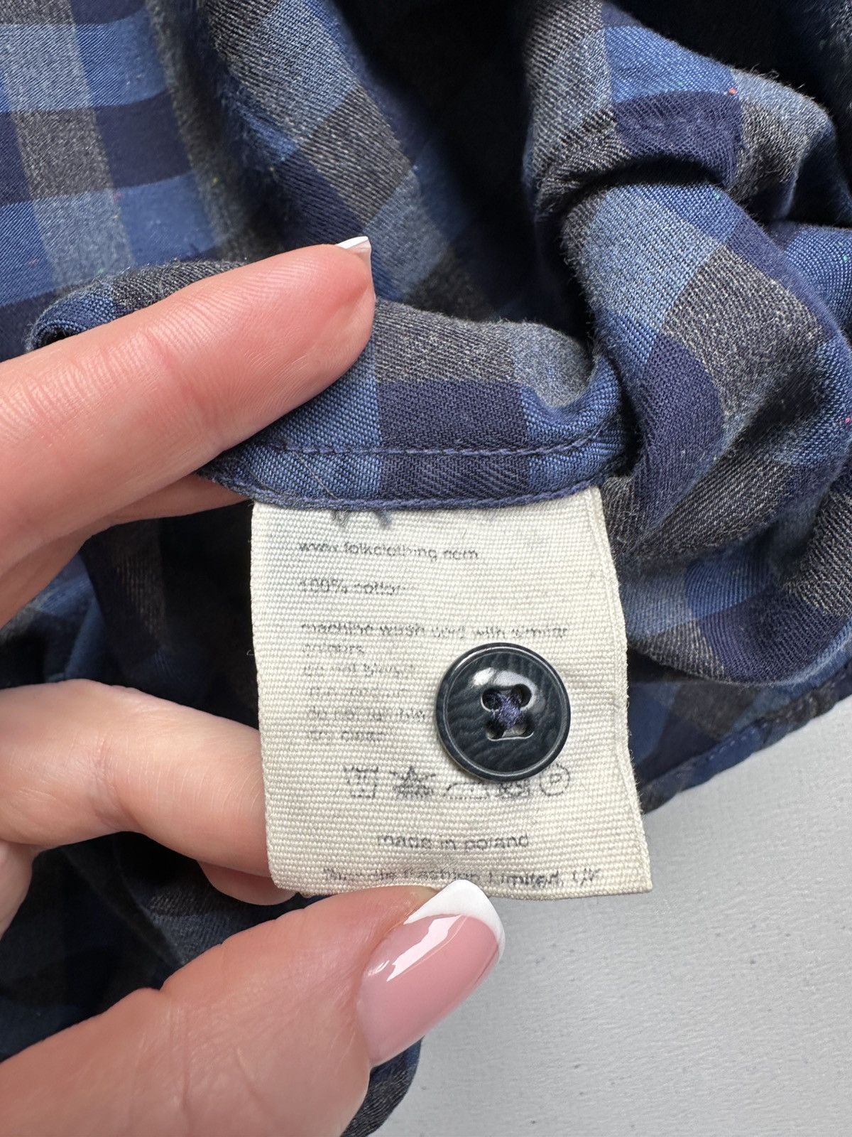 Folk Folk Flannel Button Up Shirt Size US M / EU 48-50 / 2 - 10 Thumbnail