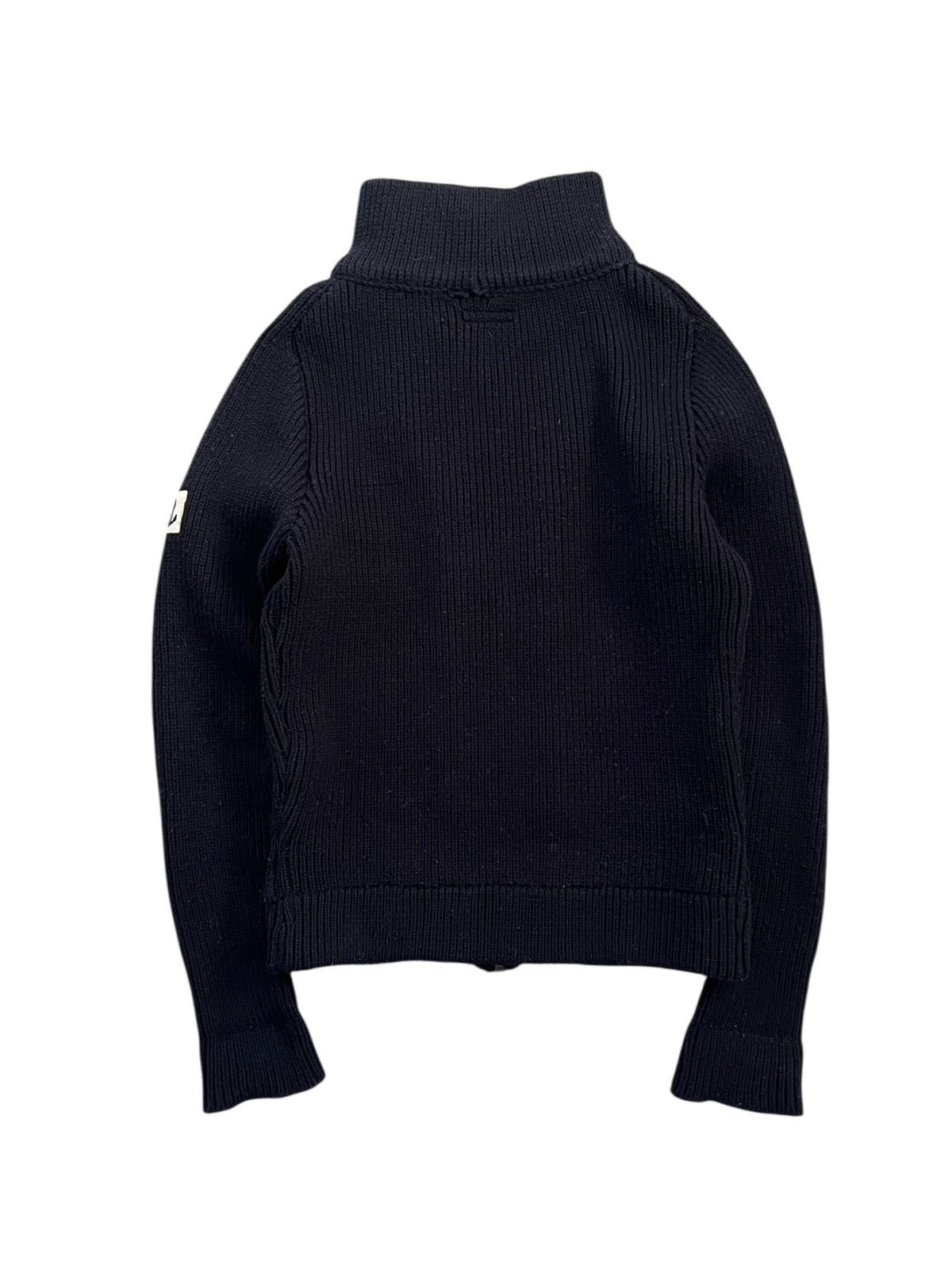Blue Blue Japan Blue Blue Indigo Zipper Navy Knit Sweater Size US M / EU 48-50 / 2 - 2 Thumbnail