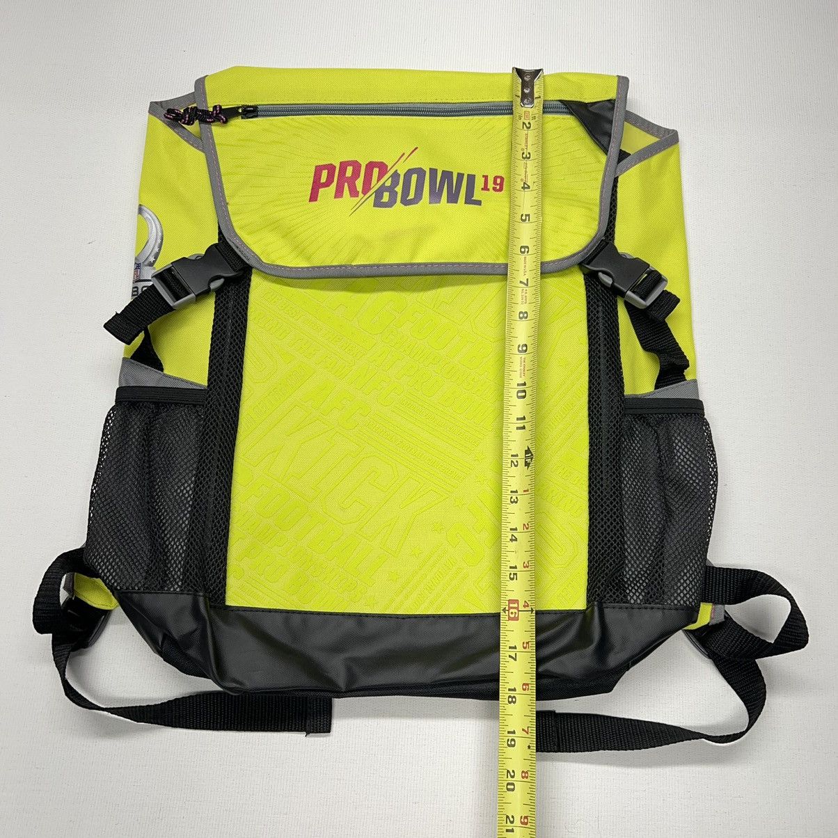 NFL NFL Pro Bowl Backpack Yellow Bag Orlando 2019 Football Sport Size ONE SIZE - 14 Thumbnail