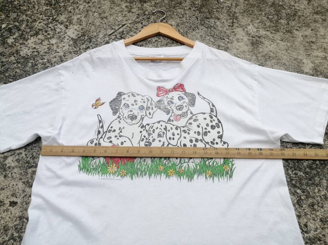 Hanes × Vintage Vintage 90s Hanes Dog Cartoon Graphic Tee Size US M / EU 48-50 / 2 - 4 Thumbnail