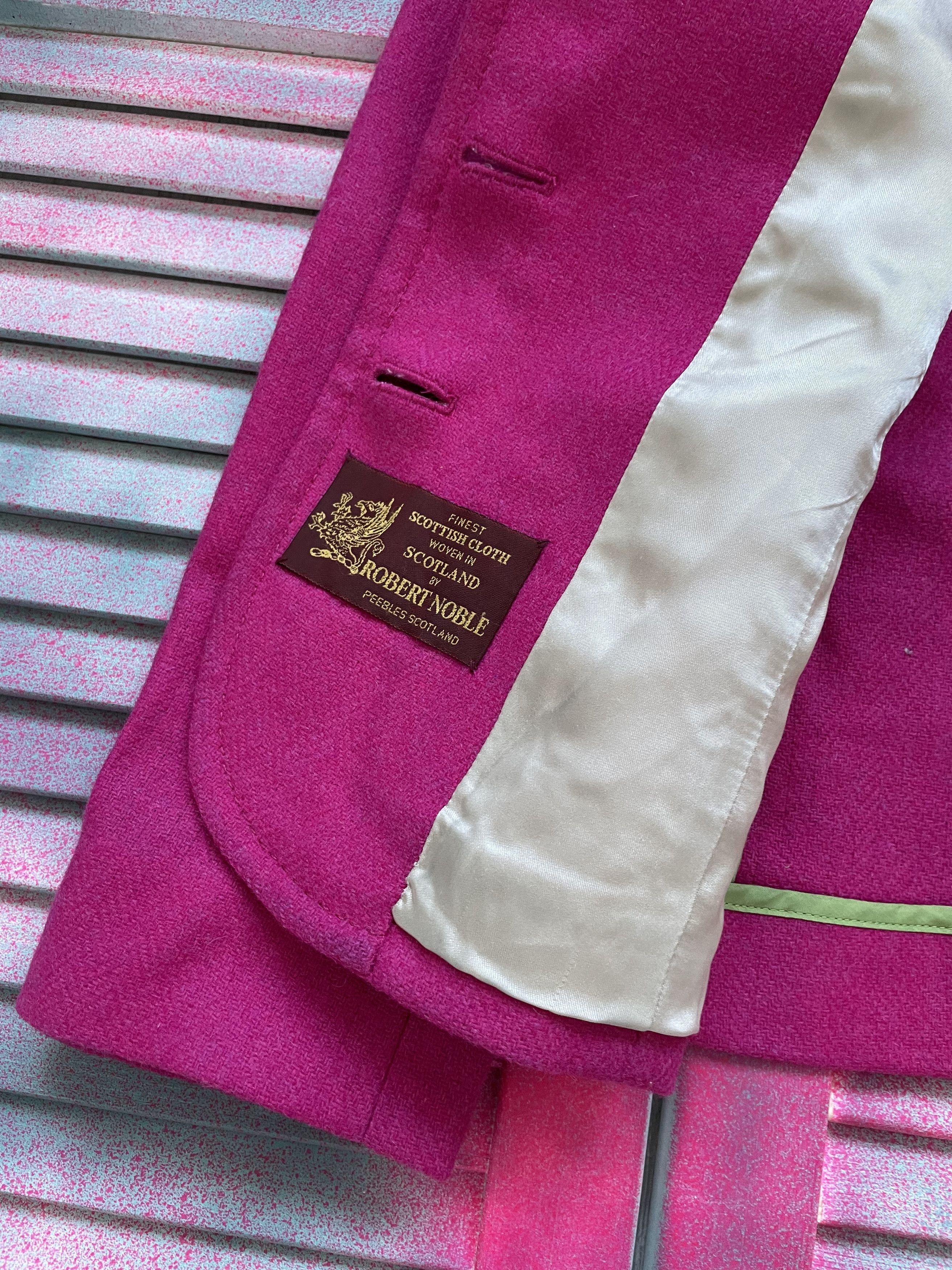 J.Crew J.Crew Wool Pink Blazer Size S / US 4 / IT 40 - 5 Thumbnail