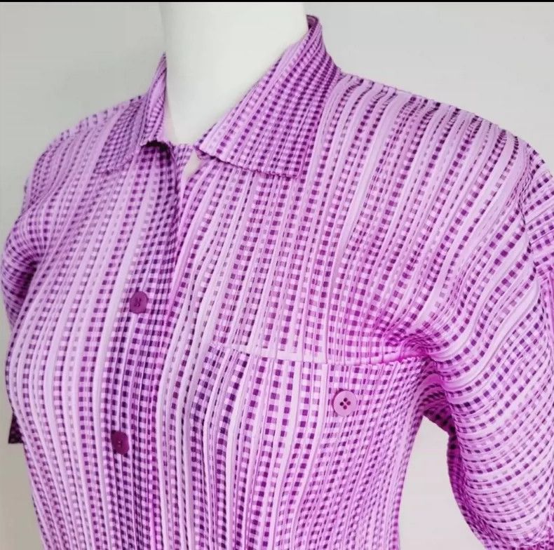 Issey Miyake Issey Miyake Rose red dress Size L / US 10 / IT 46 - 3 Thumbnail