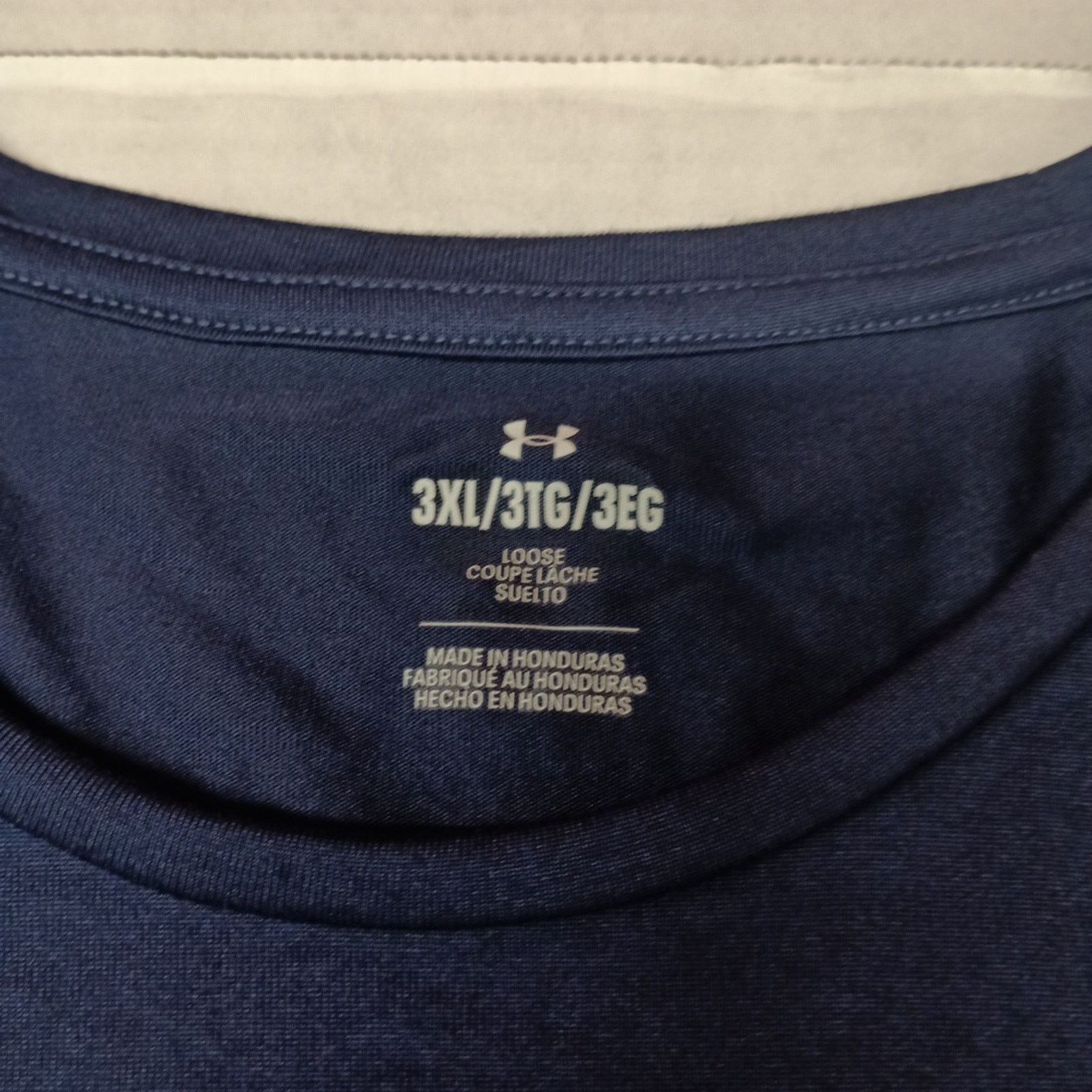 Under Armour Under Armour Tech Print Fill Short Sleeve Mens 3XL Blue Camo Size US XXL / EU 58 / 5 - 3 Thumbnail