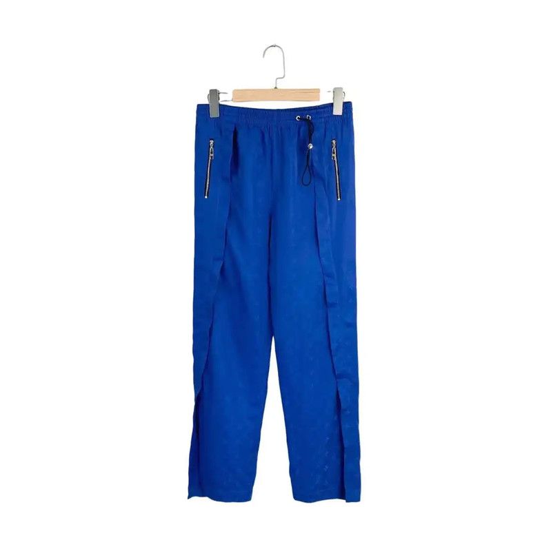 Louis Vuitton Louis Vuitton Blue Casual Pants for Women 0089 Size 28" / US 6 / IT 42 - 1 Thumbnail